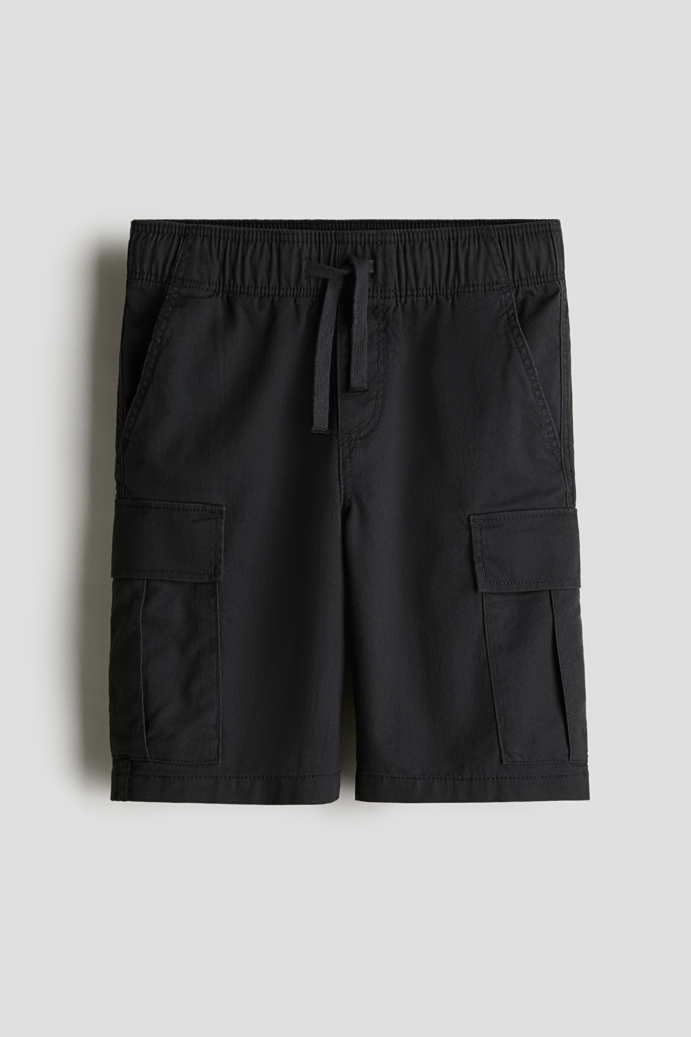 Шорты-карго из саржи H&M