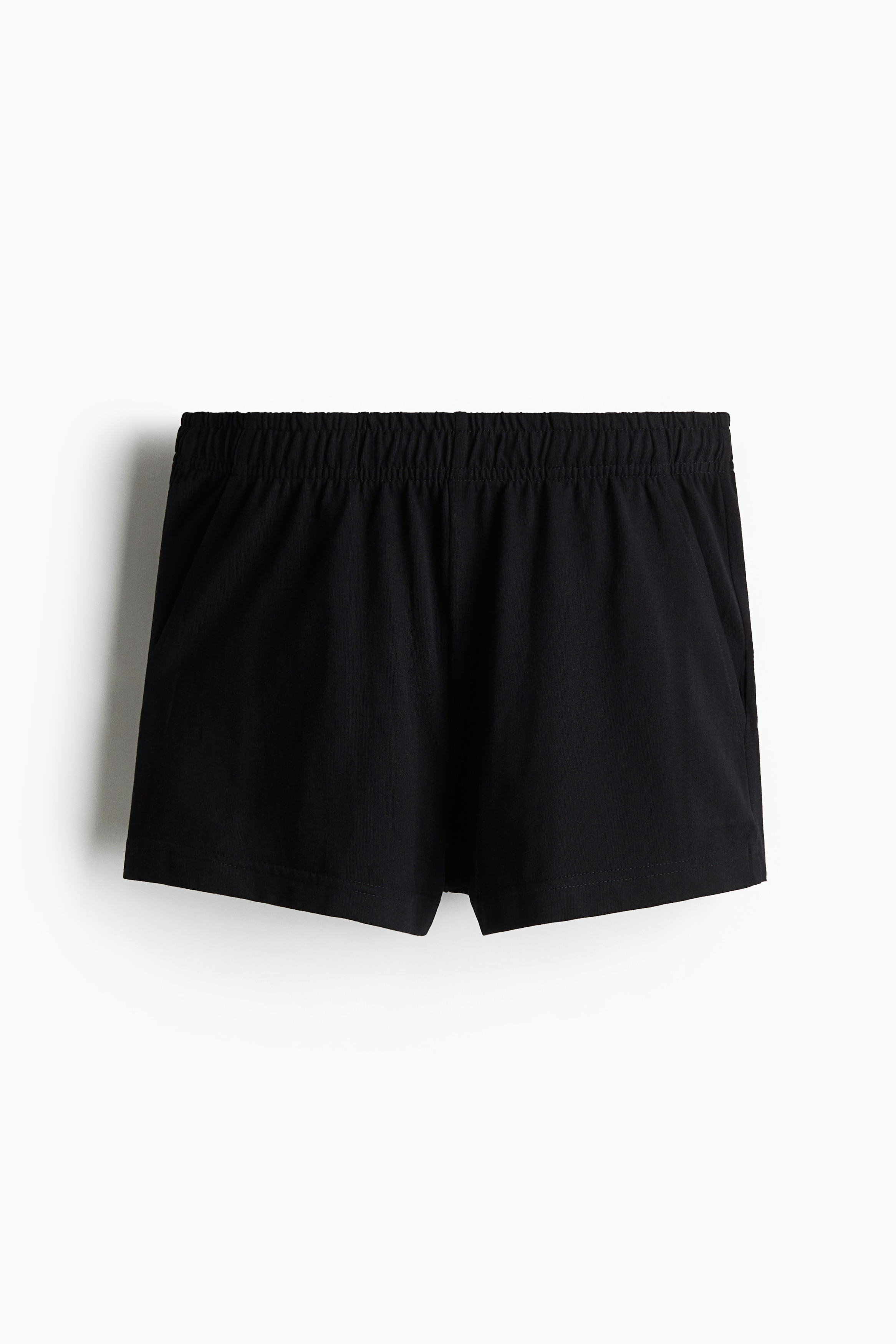 Хлопковые облегающие шорты H&M