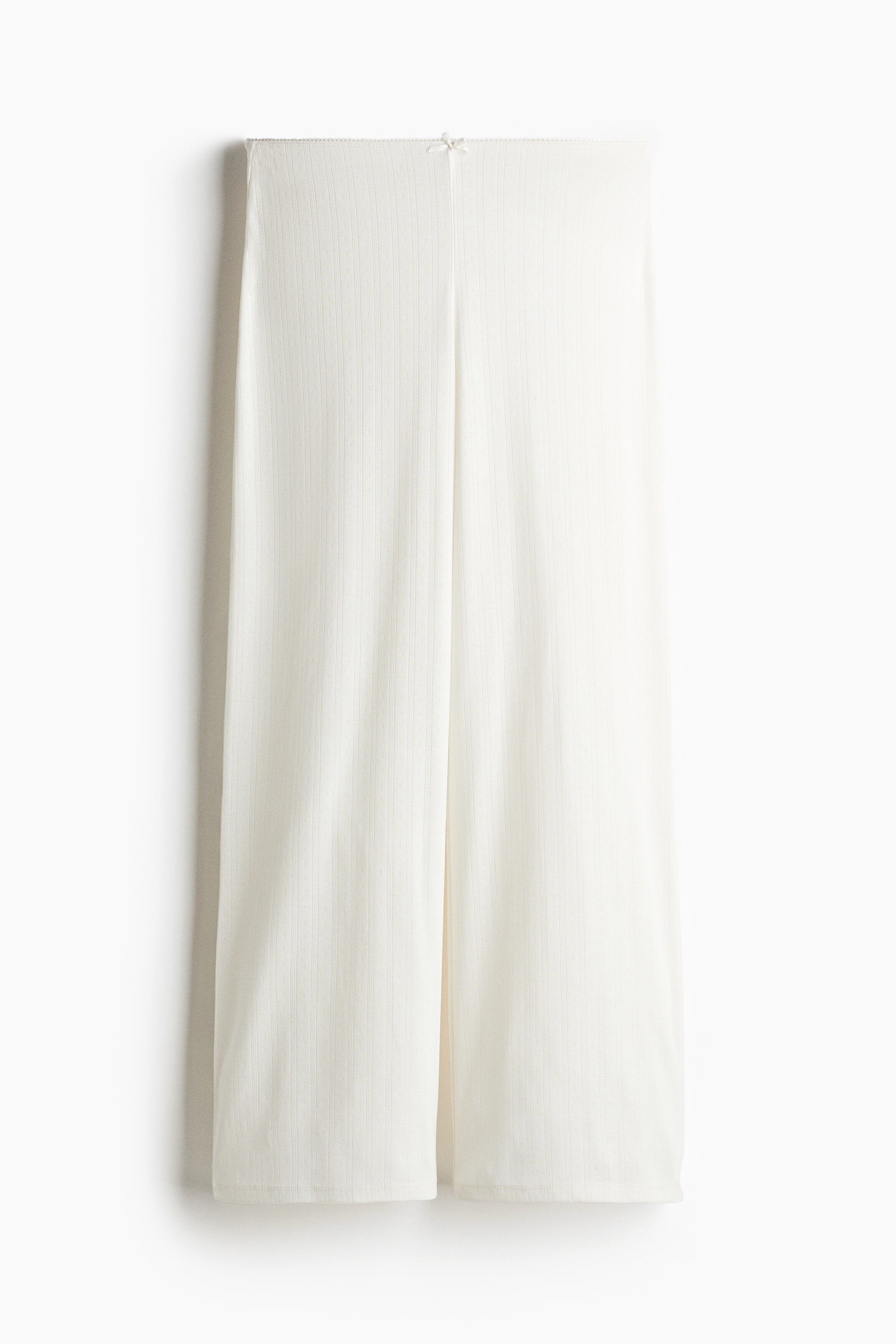 Брюки из трикотажа H&M Pointelle