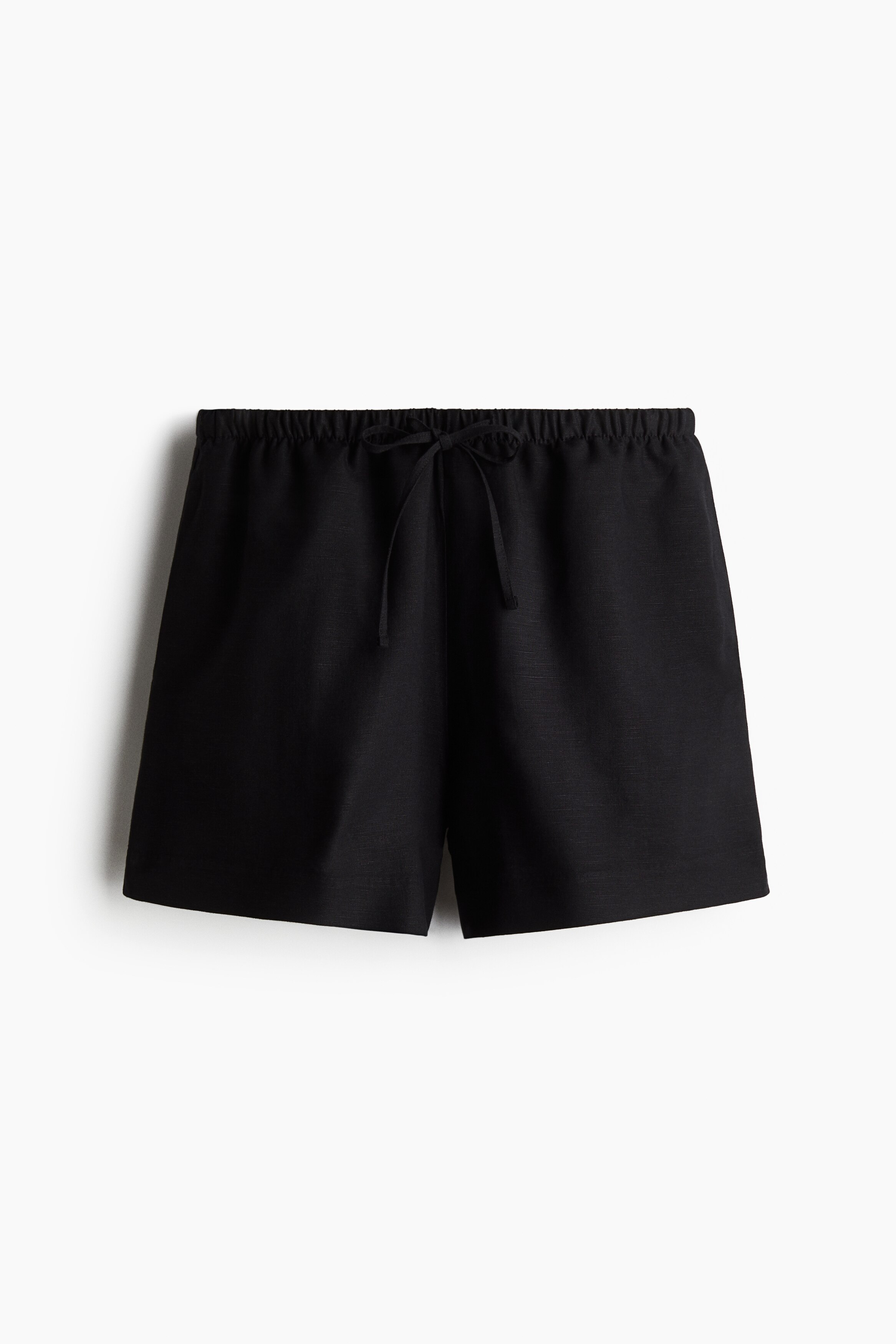 Шорты на завязках из льняной смеси H&M