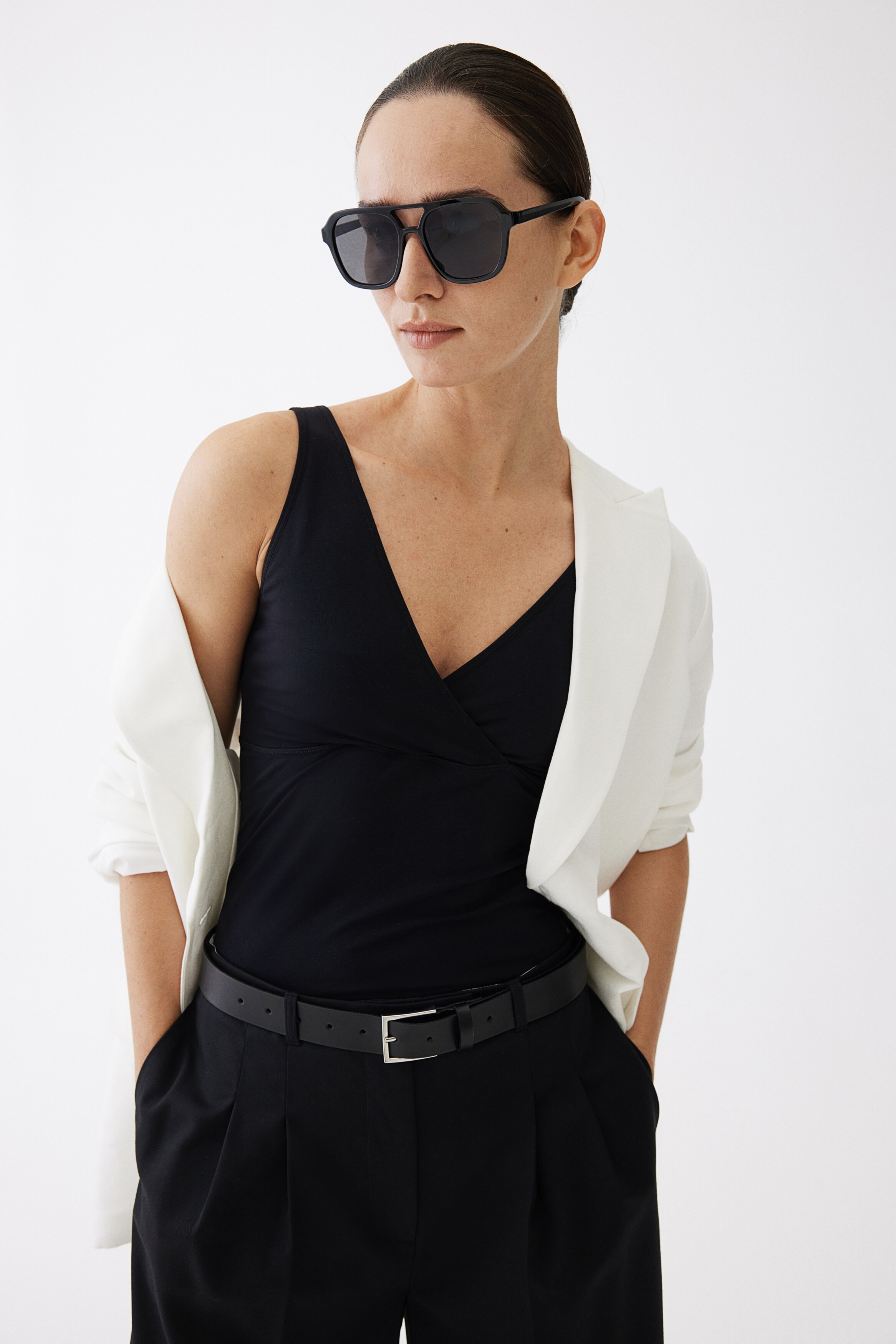 Бесшовная майка для кормления H&M MAMA