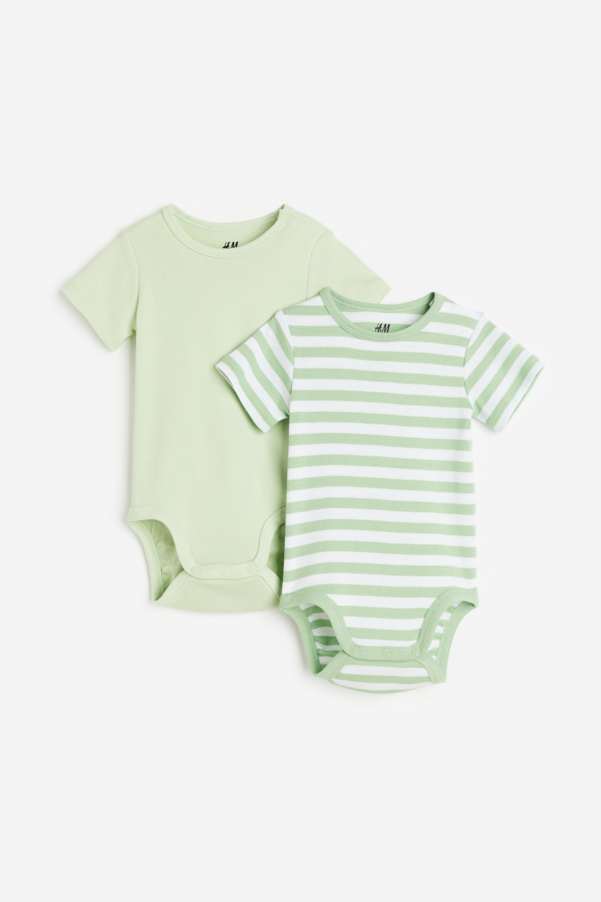 Боди H&M из 2-х комплектов с короткими рукавами