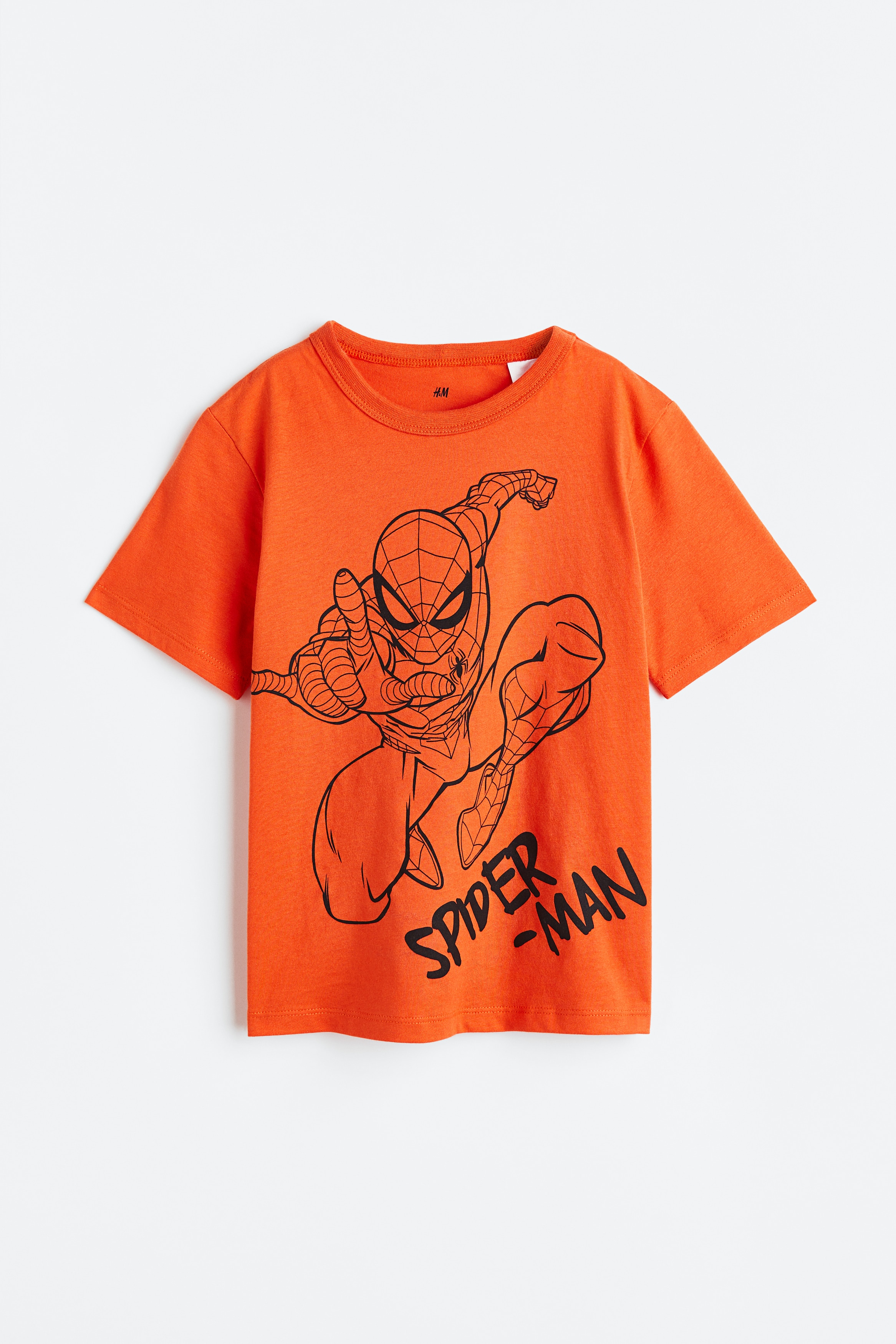 Хлопчатобумажная футболка с принтом H&M