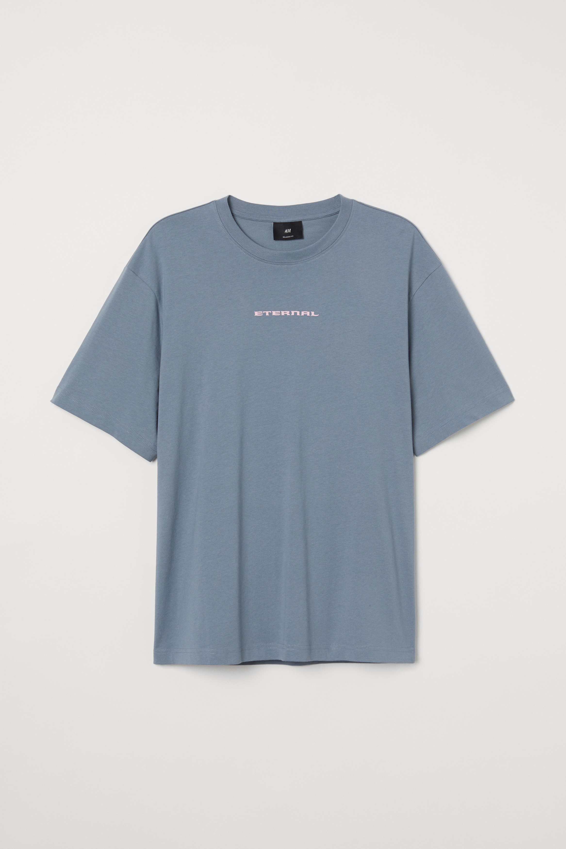 Футболка свободного кроя с принтом от H&M