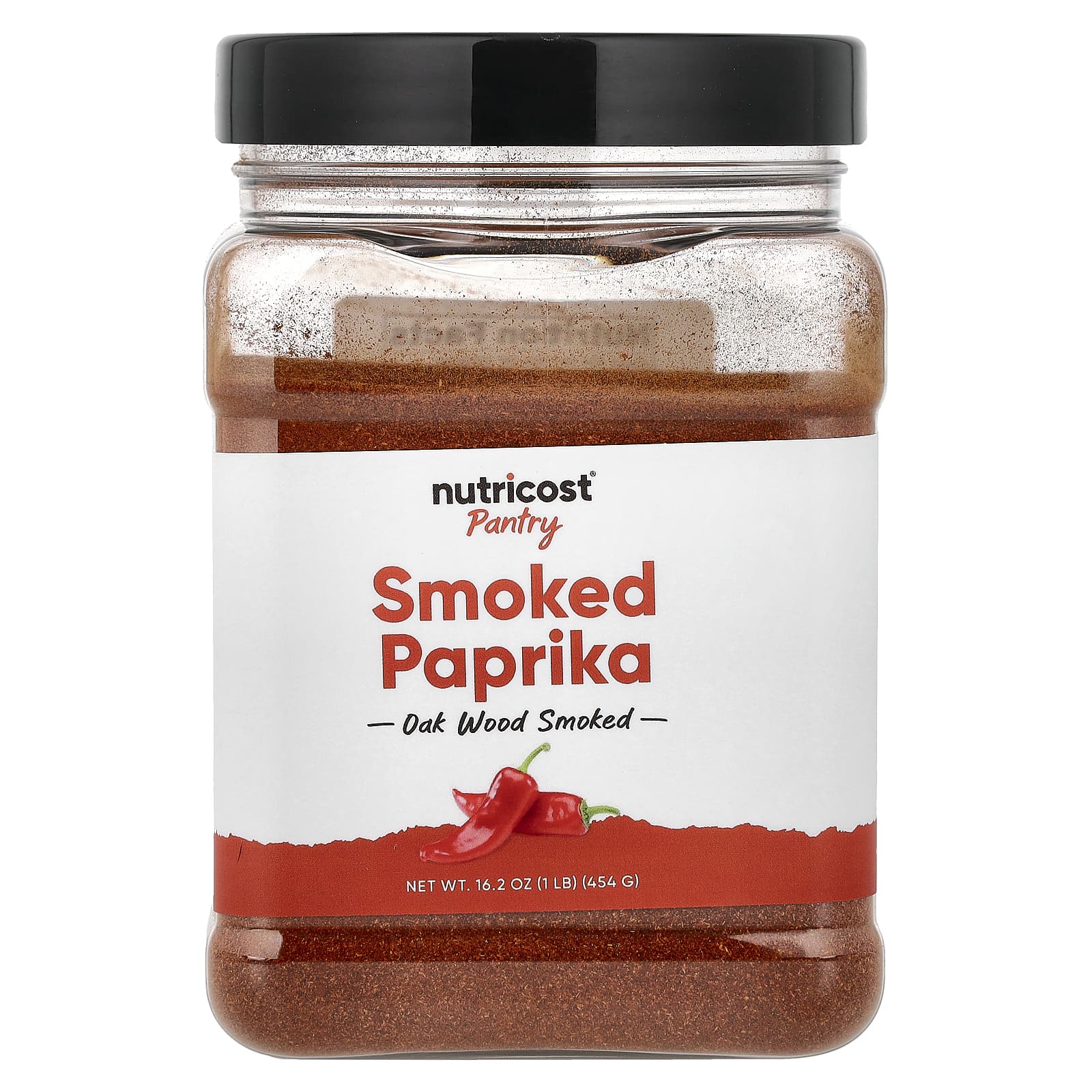 Nutricost, Pantry, копченая паприка, 454 г (16,2 унции)