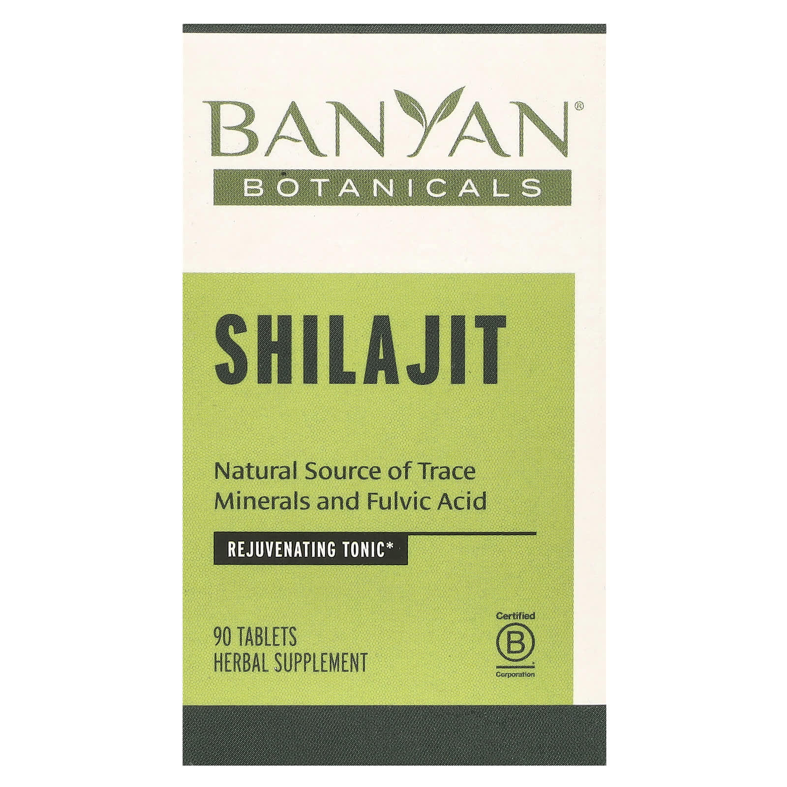 Banyan Botanicals, Мумие, 90 таблеток (300 мг в каждой таблетке) default