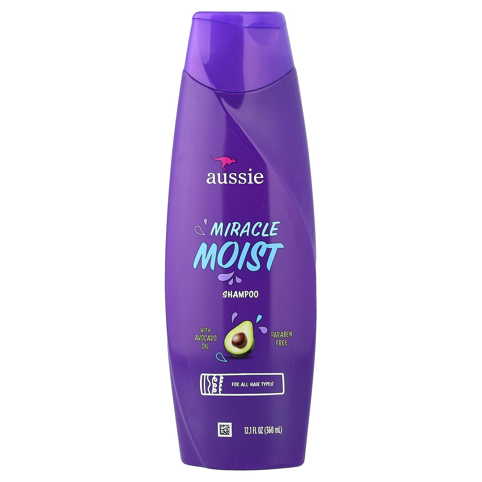 Aussie, Miracle Moist, шампунь для сухих волос с авокадо и австралийским маслом жожоба, 360 мл (12,1 жид. унции)