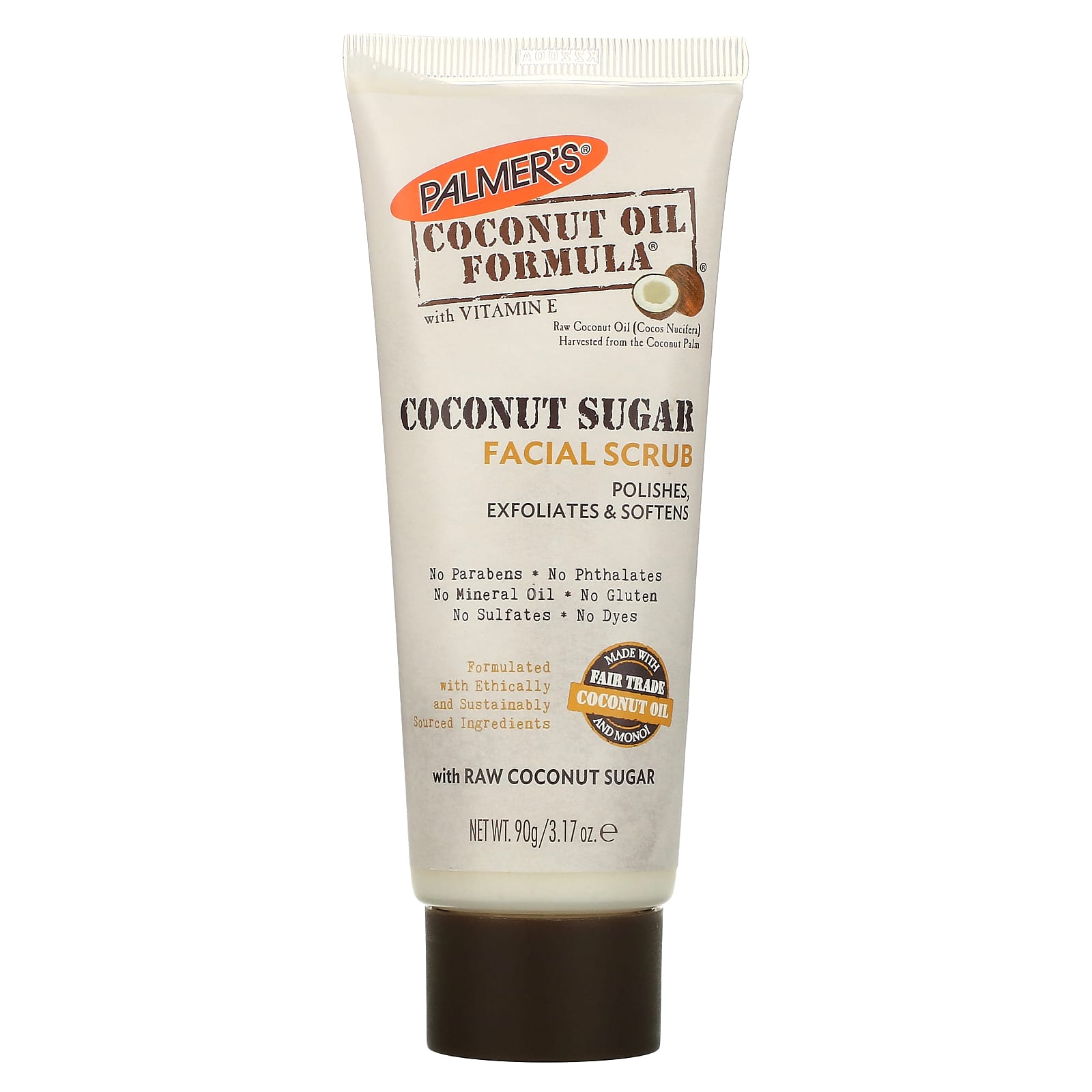 Palmers Coconut Oil Formula Скраб для лица с кокосовым сахаром 317 унции 90 г 1890₽
