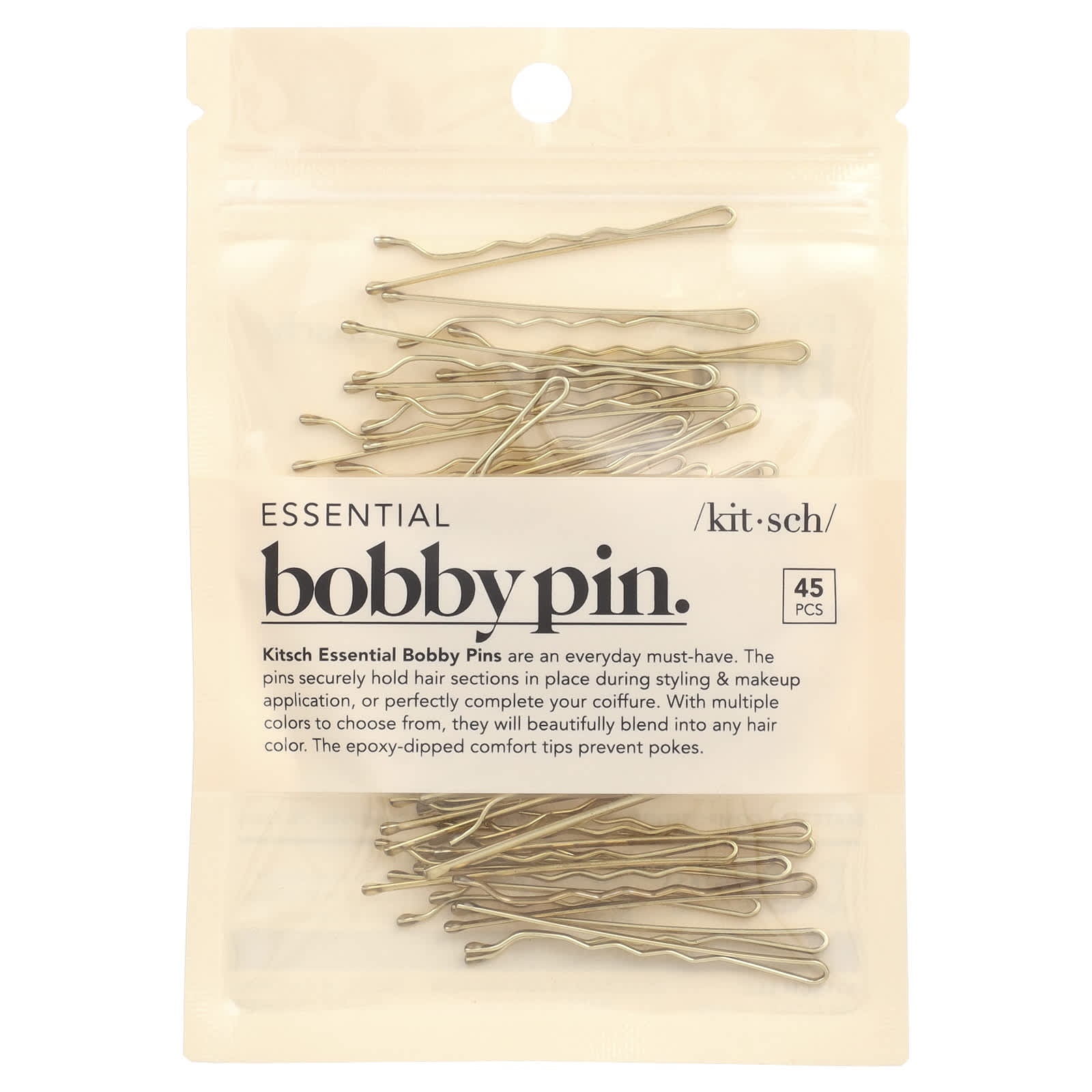 Kitsch Essential Bobby Pins блондинка 45 шт 1590₽