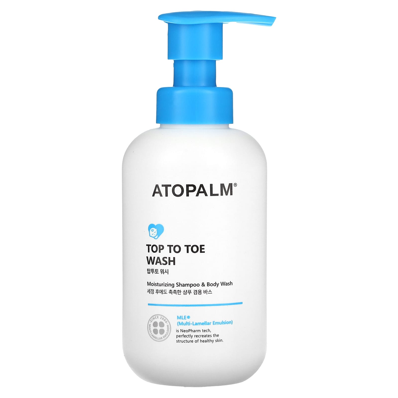Atopalm Top to Toe Wash увлажняющий шампунь и гель для душа 300 мл 101 жидк унции 3290₽