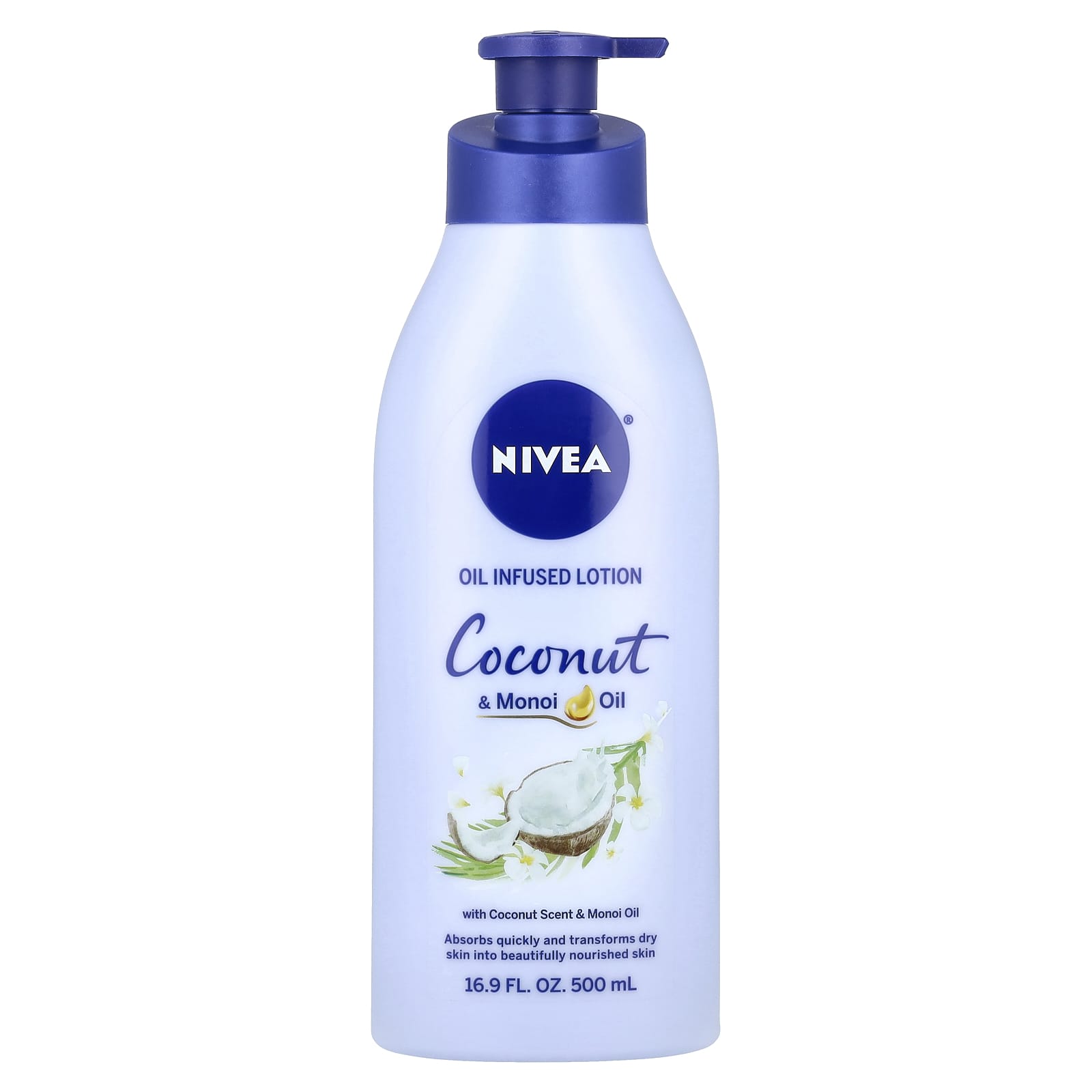 Nivea Масляный лосьон кокосовое масло и масло монои 500 мл 169 жидк Унции 1990₽