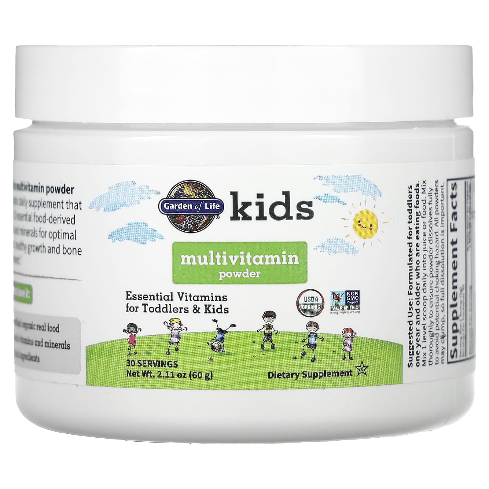 Garden of Life Kids Multivitamin 211 oz 60 g Powder 2790₽
