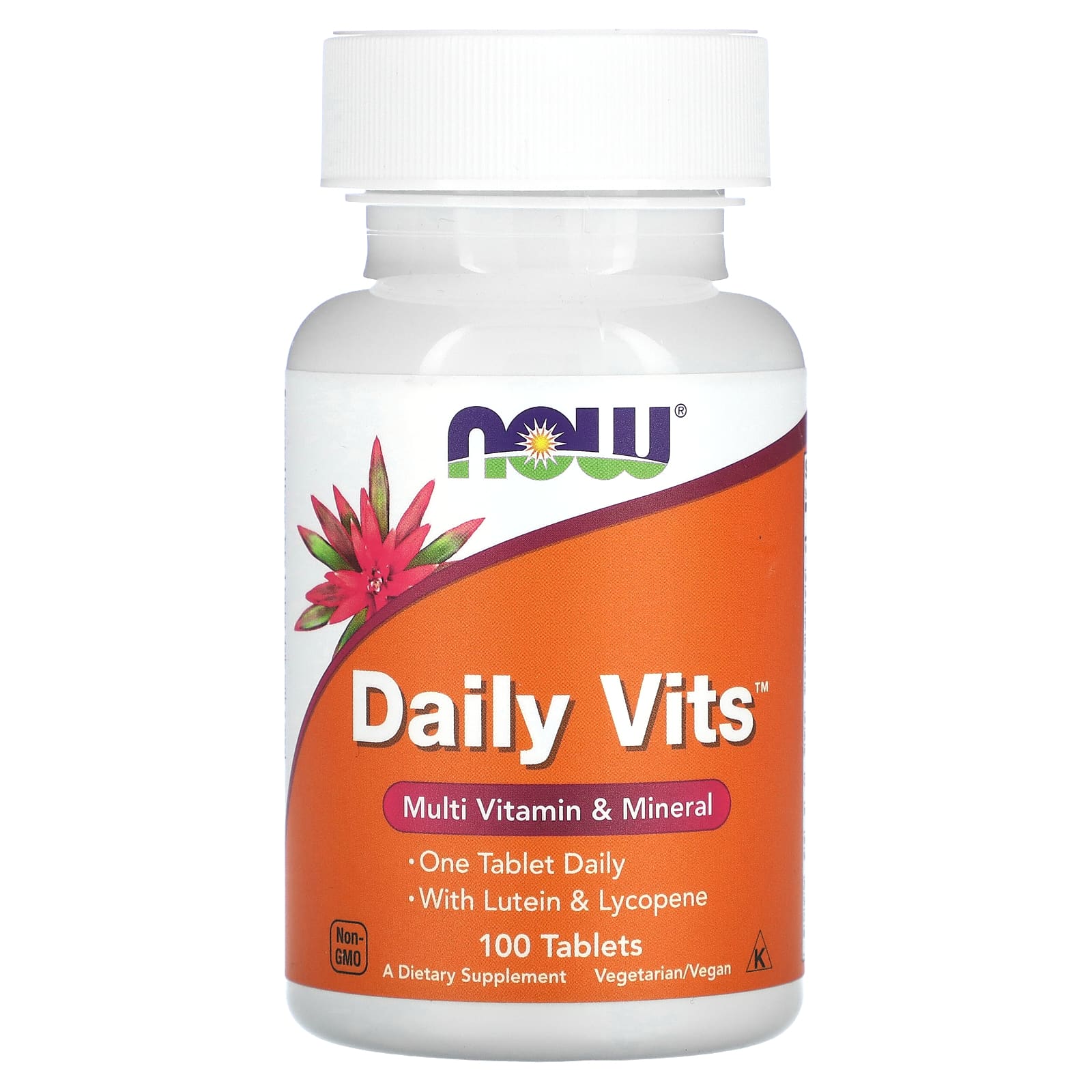 NOW Foods Daily Vits мультивитамины и минералы 100 таблеток 2190₽