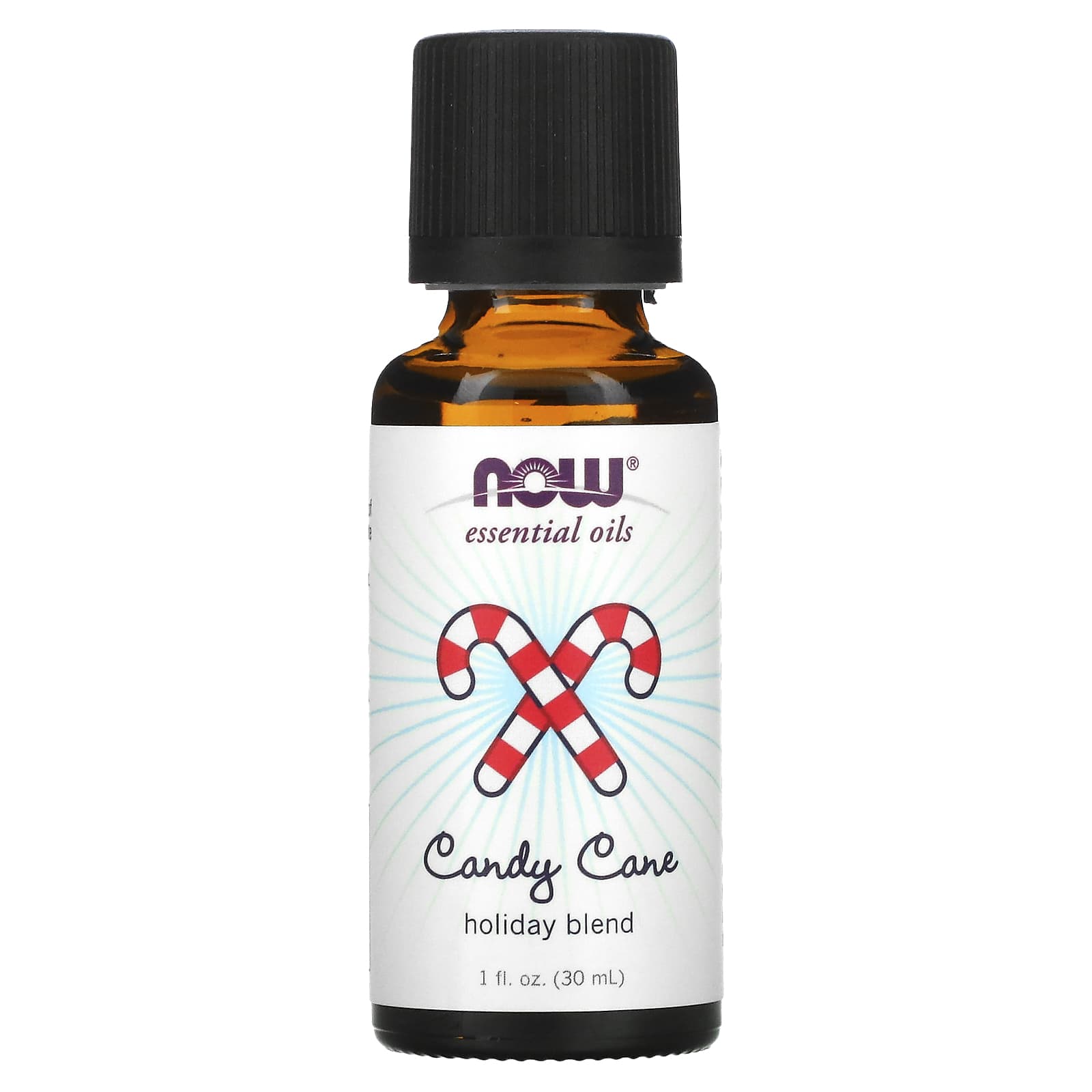 NOW Foods Essential Oils Праздничная смесь Candy Cane 1 жидкая унция 30 мл 2190₽