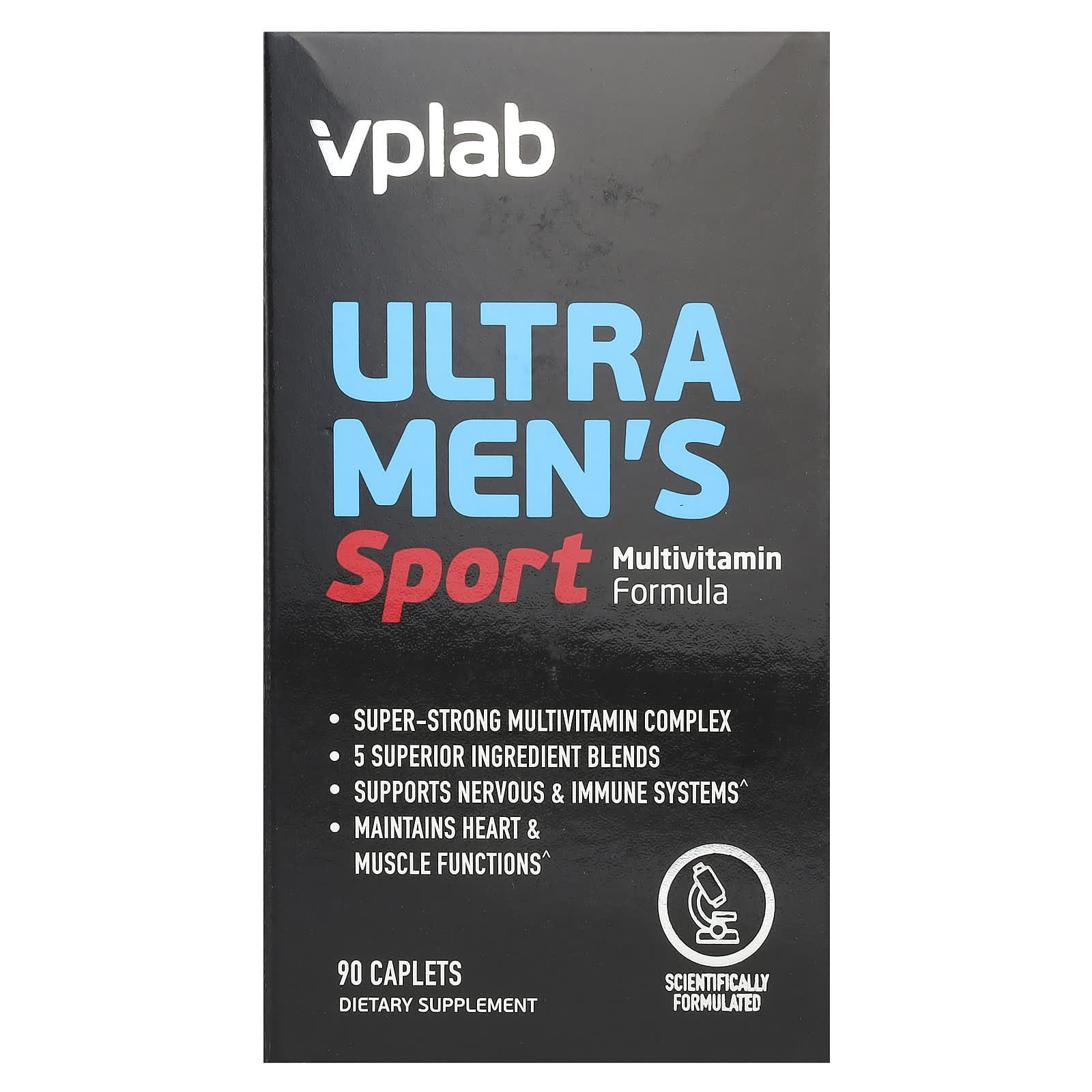 Vplab Ultra Mens мультивитамины для мужчин для физической активности 90 капсул 3790₽