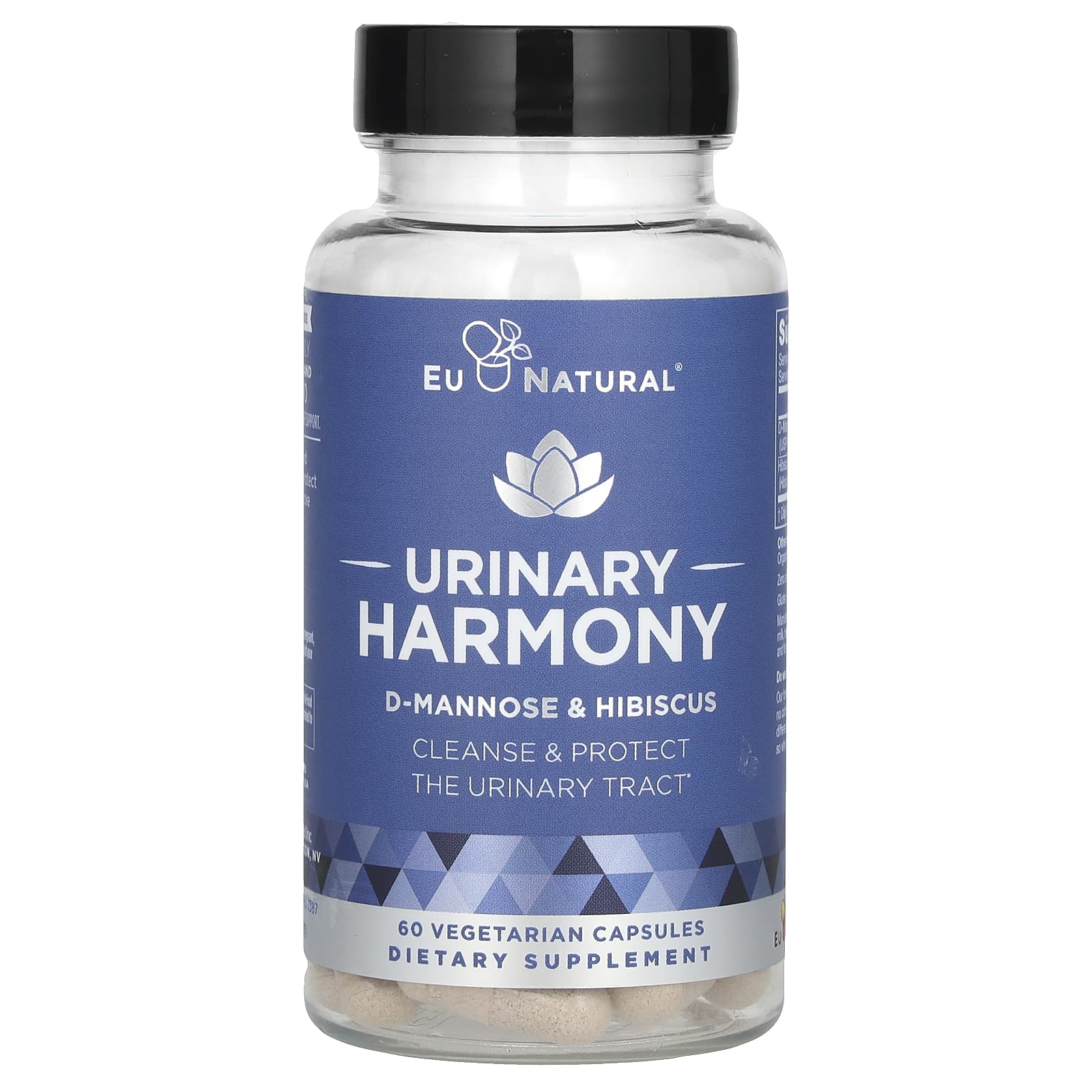 Eu Natural Urinary Harmony поддержка мочевыводящих путей 60 вегетарианских капсул 5690₽