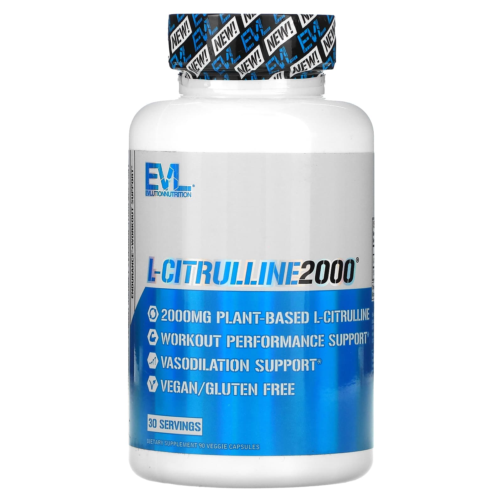 EVLution Nutrition L-Citrulline2000 90 растительных капсул 1990₽