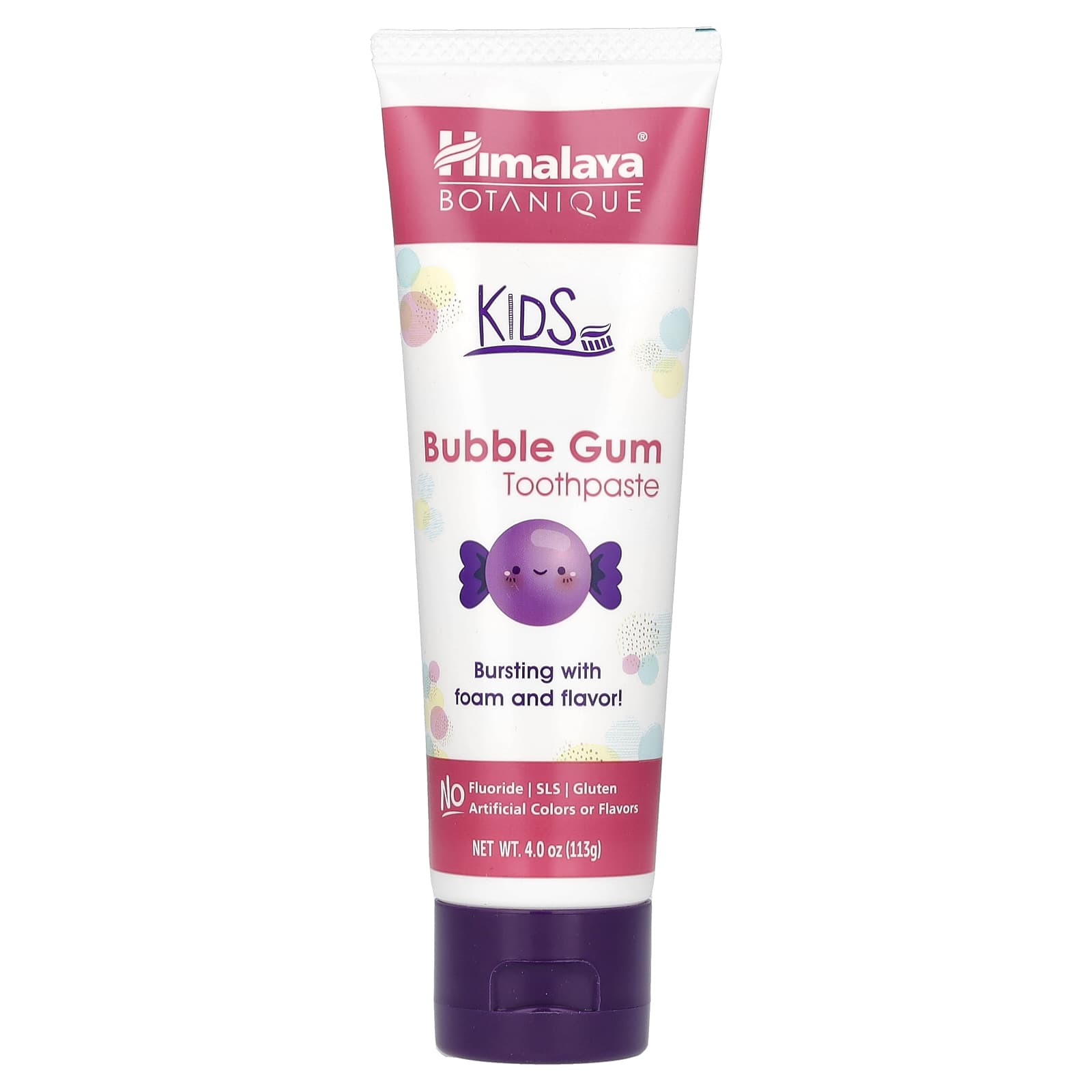 Himalaya Botanique Kids Toothpaste Bubble Gum 40 oz 113 ml 1590₽