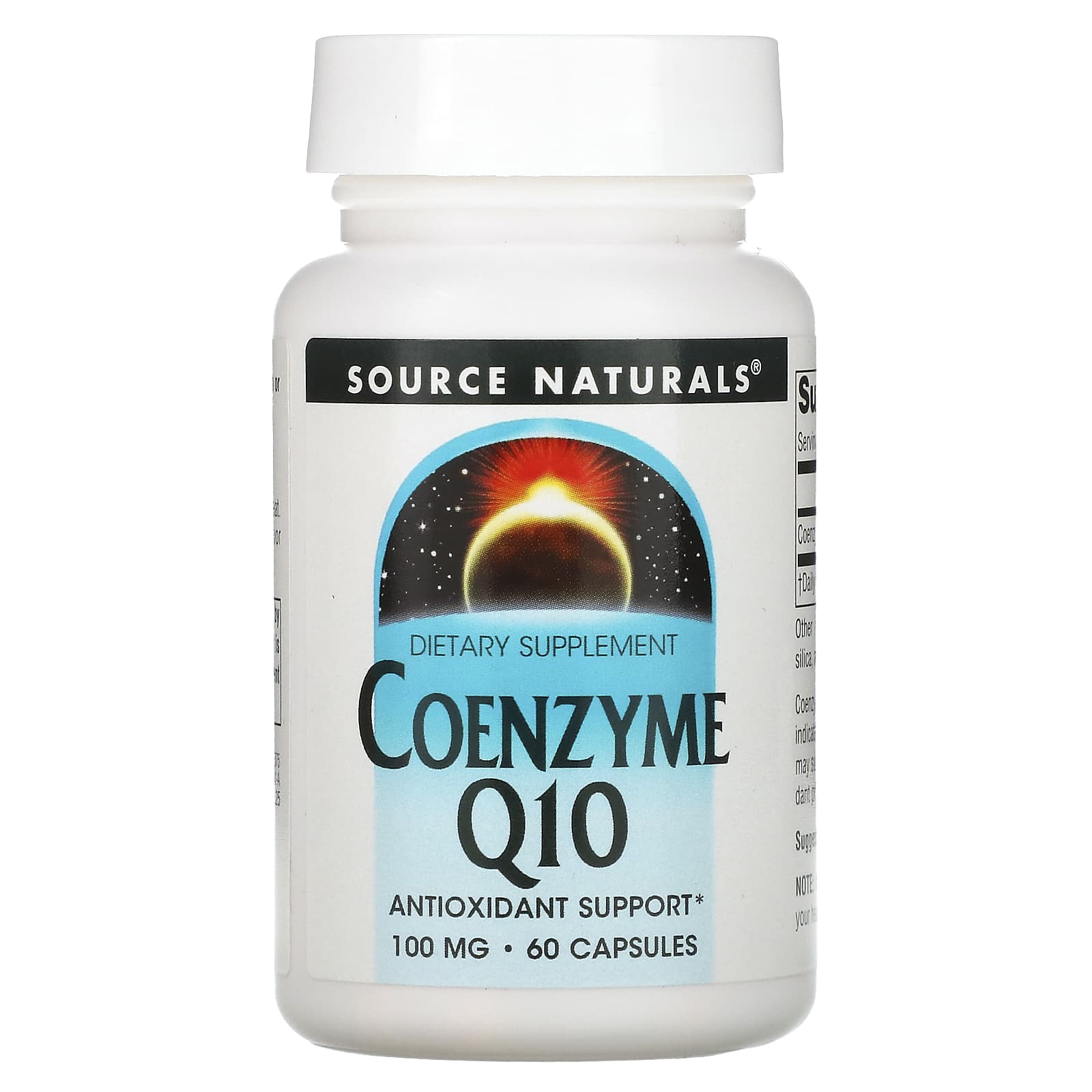 Source Naturals коэнзим Q10 100 мг 60 капсул 2690₽