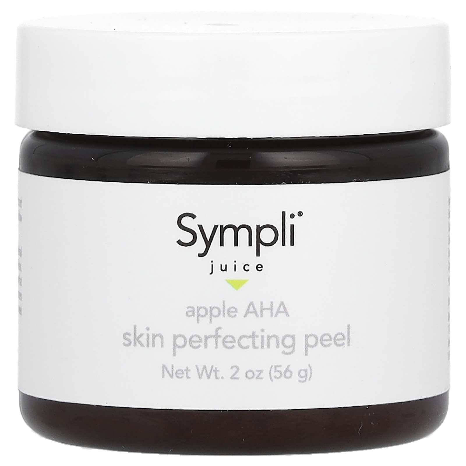 Sympli Beautiful, Juice, пилинг для улучшения состояния кожи с яблочным соком и АГК, 56 г (2 унции)