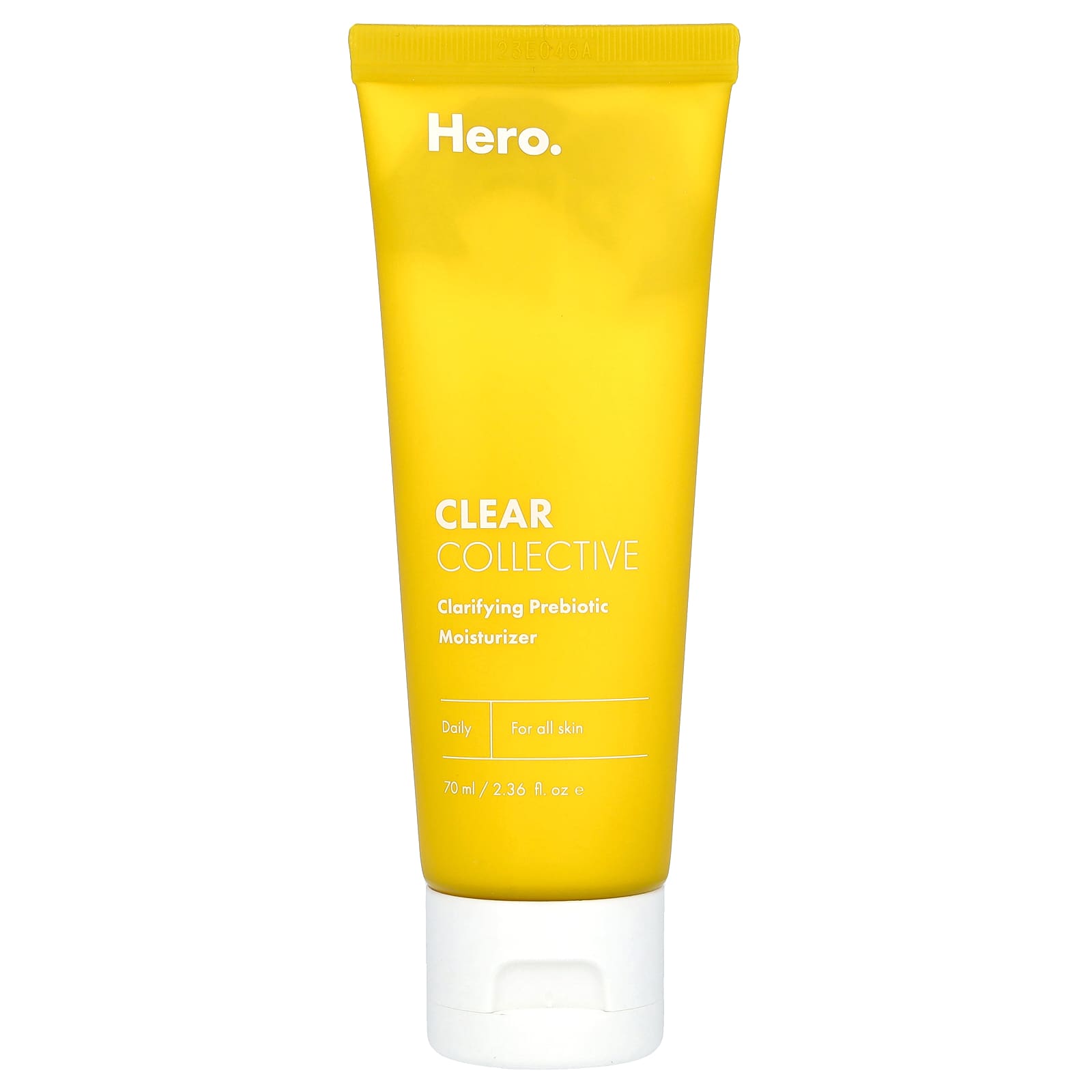 Hero Cosmetics, Clear Collective, очищающий увлажняющий крем с пребиотиками, 70 мл (2,36 жидк. унции)