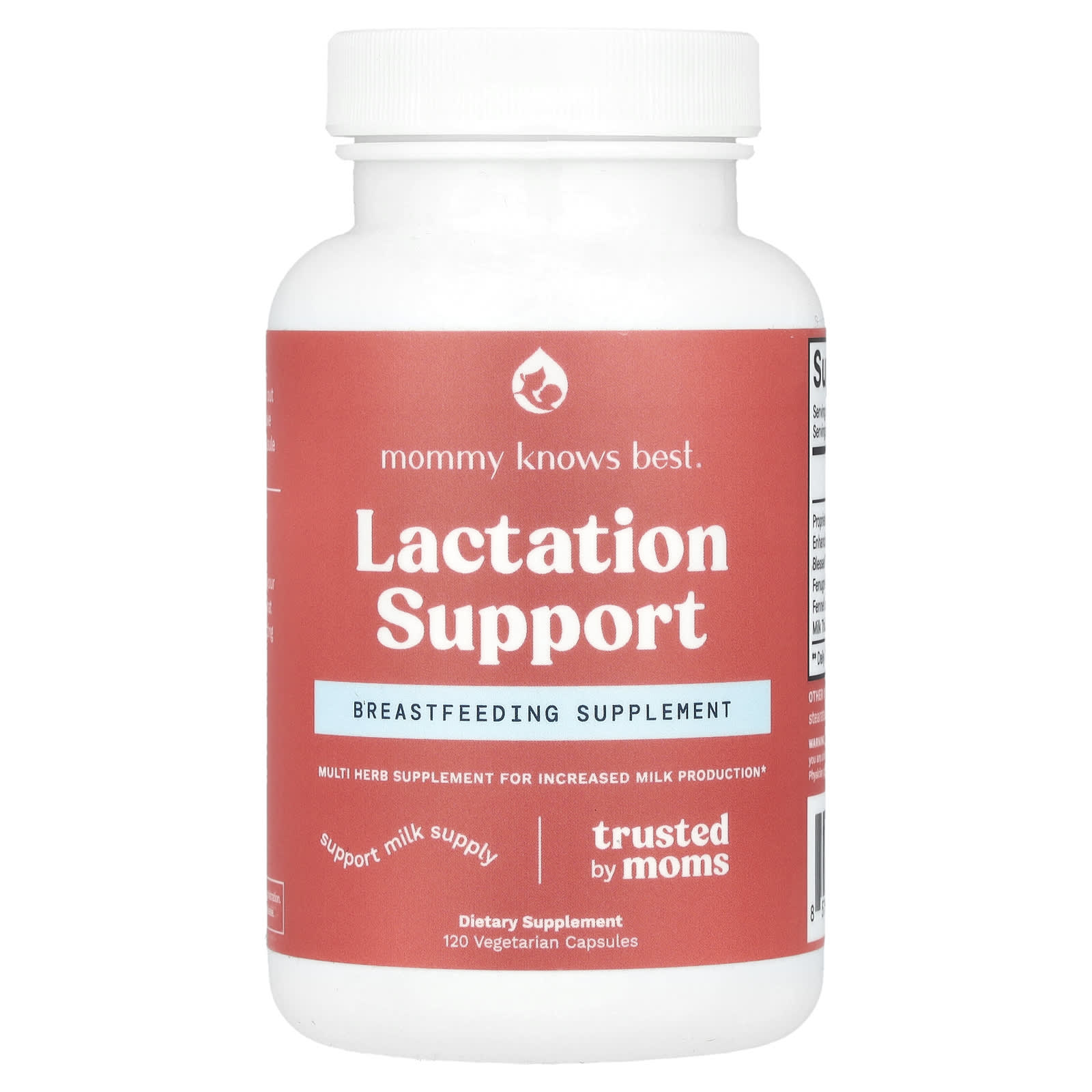 Mommy Knows Best Поддержка лактации 120 вегетарианских капсул 4790₽