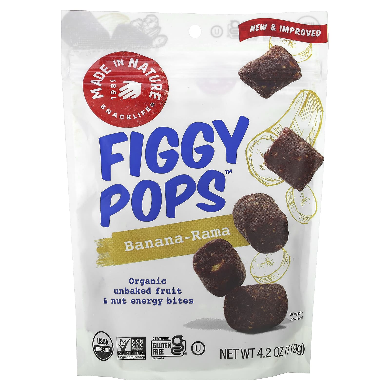 Made in Nature Figgy Pops банан 119 г 42 унции 1490₽