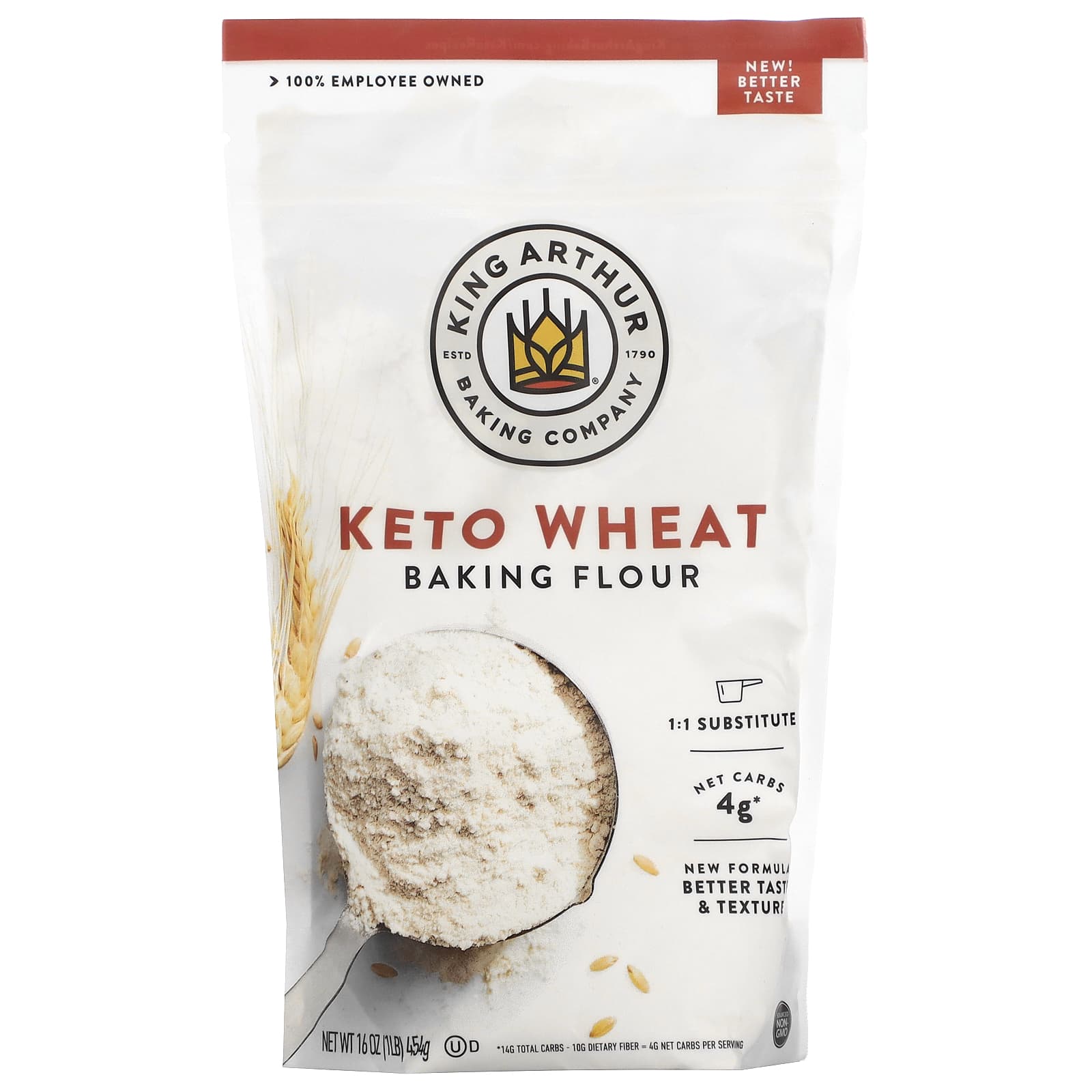 King Arthur Baking Company Смесь пшеничной муки Keto 454 г 16 унций 2190₽