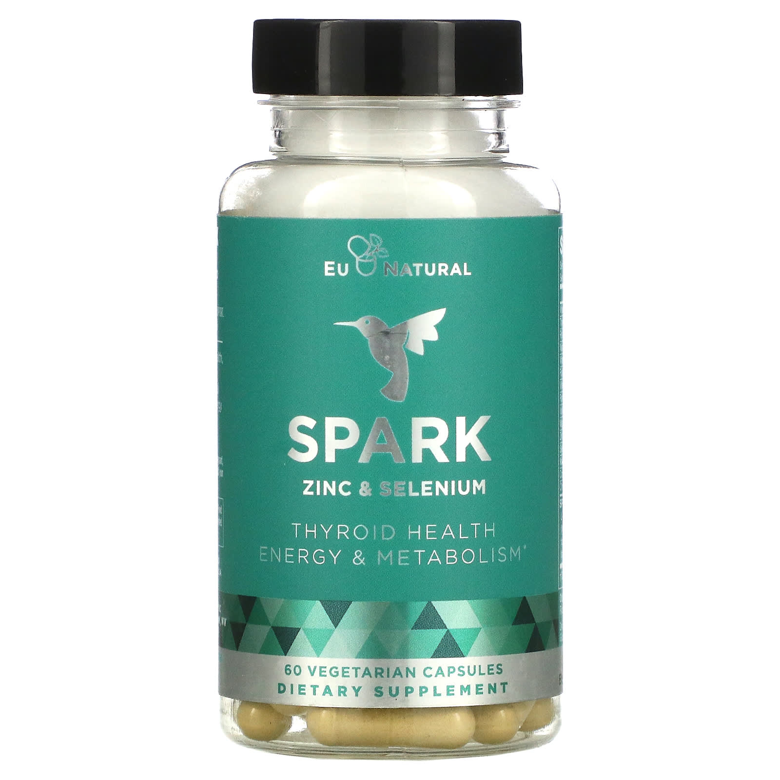 Eu Natural Spark цинк и селен 60 вегетарианских капсул 5690₽