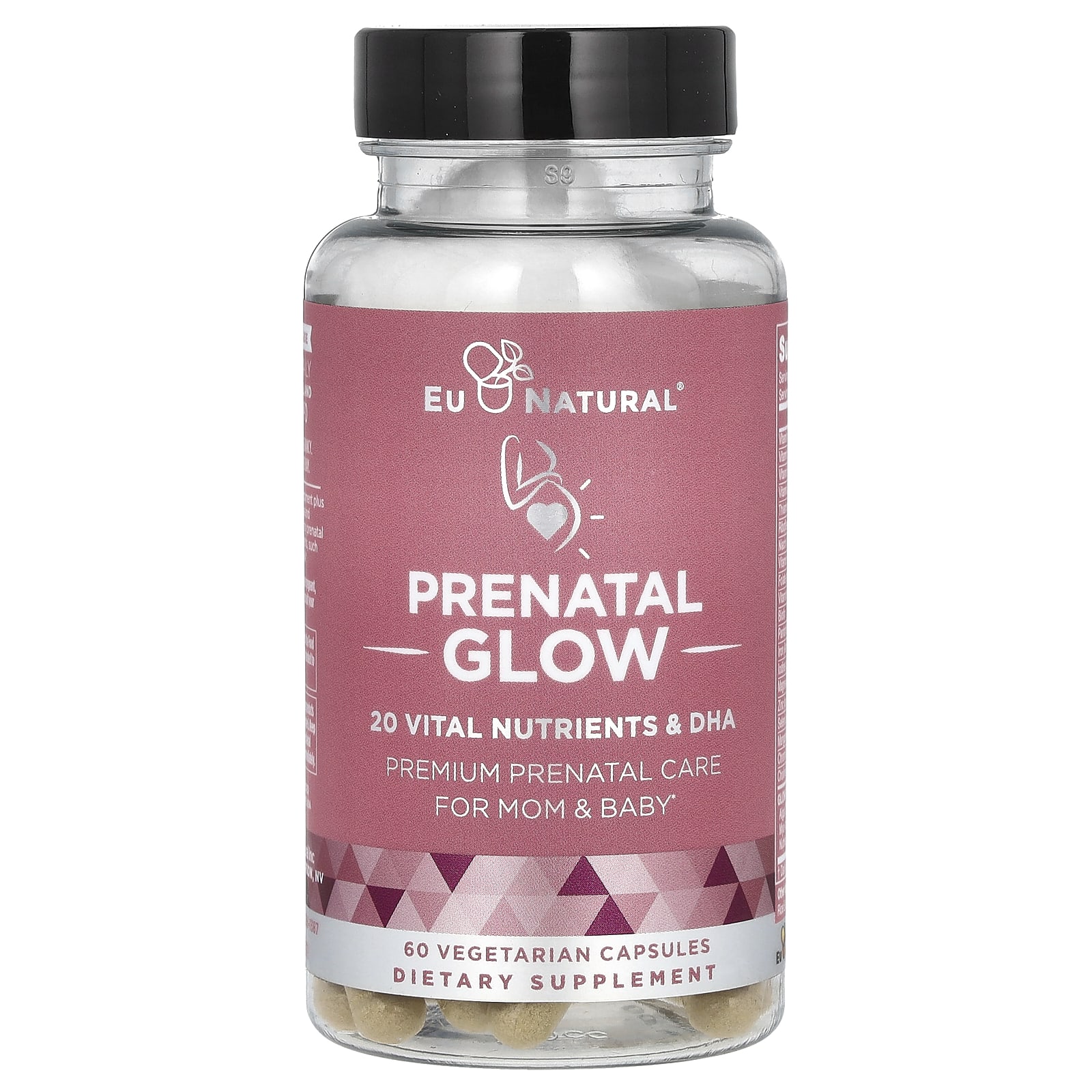 Eu Natural Prenatal Glow 60 вегетарианских капсул 6690₽
