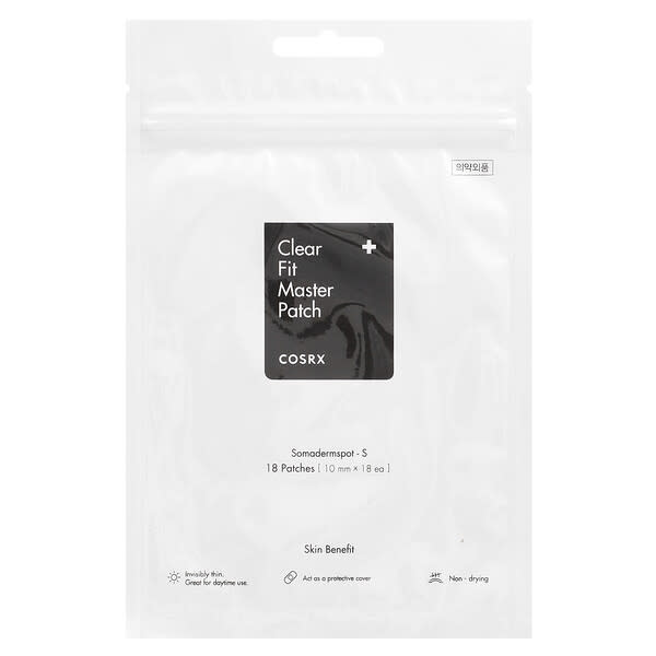 CosRx, Мастер-патч Clear Fit, 18 патчей