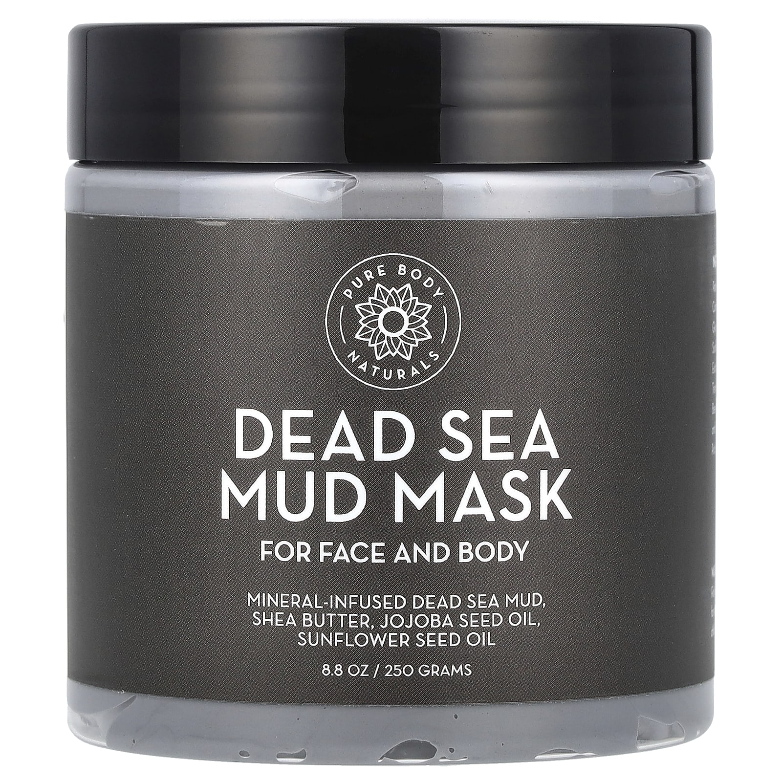 Pure Body Naturals Маска из грязи Мертвого моря 250 г 88 унции 2690₽