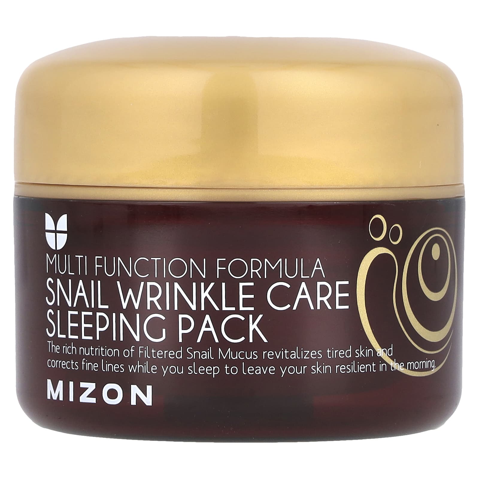 Mizon Snail Wrinkle Care Sleeping Pack ночная маска с муцином улитки против морщин 80 мл 270 жидк унции 3290₽