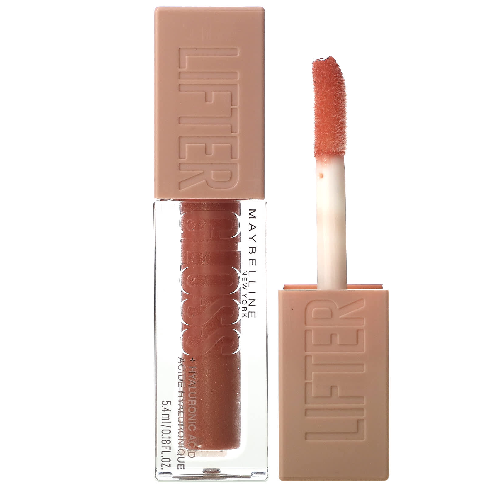 Maybelline Lifter Gloss с гиалуроновой кислотой топаз 009 54 мл 018 жидк Унции 1990₽