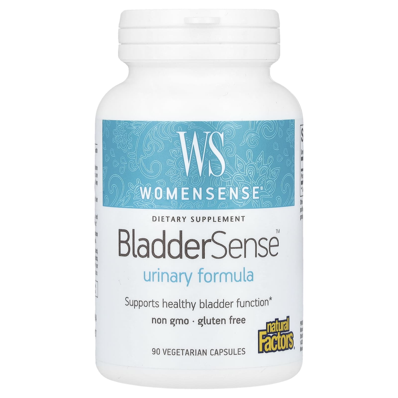 Natural Factors Womensense BladderSense 90 вегетарианских капсул 3190₽