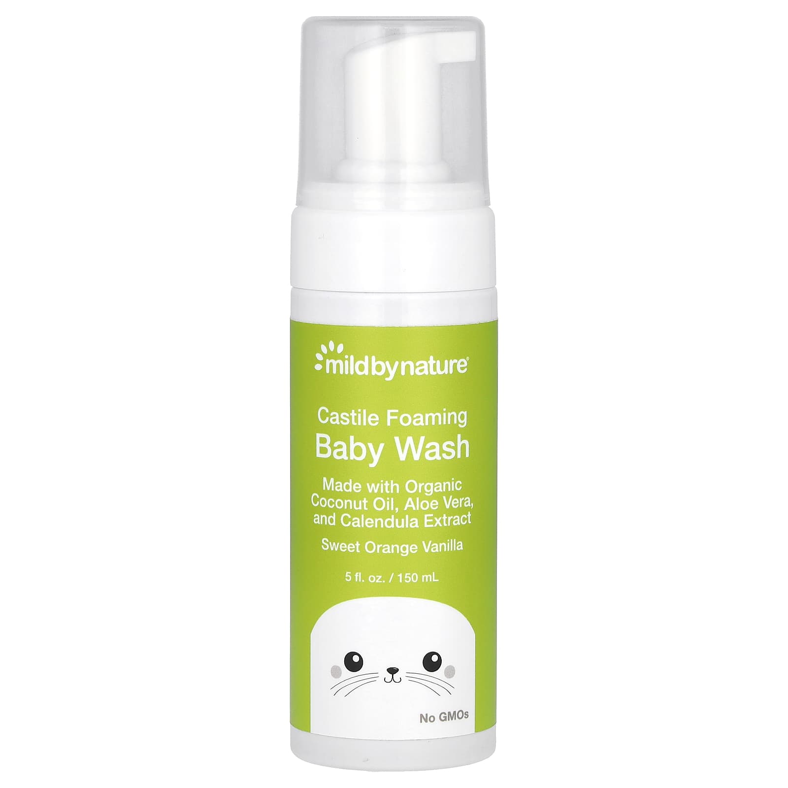 Mild By Nature детская кастильская пена для душа сладкий апельсин и ваниль 148 мл 5 жидк унций 1790₽