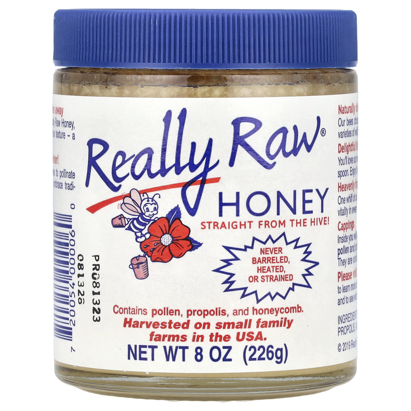 Really Raw Honey, Натуральный мед, 226 г (8 унций)