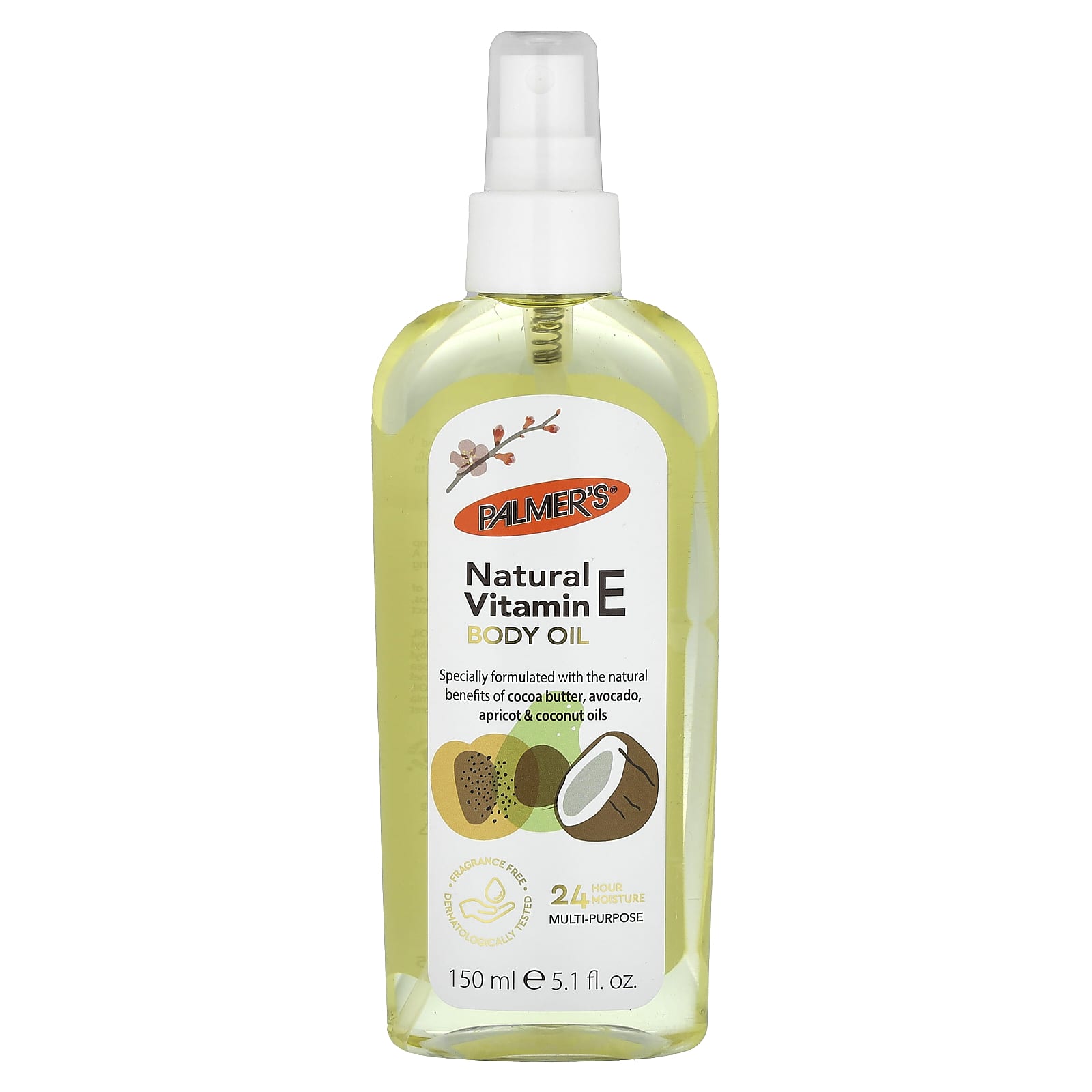 Palmers Natural Vitamin E Body Oil 51 fl oz 150 ml 1890₽