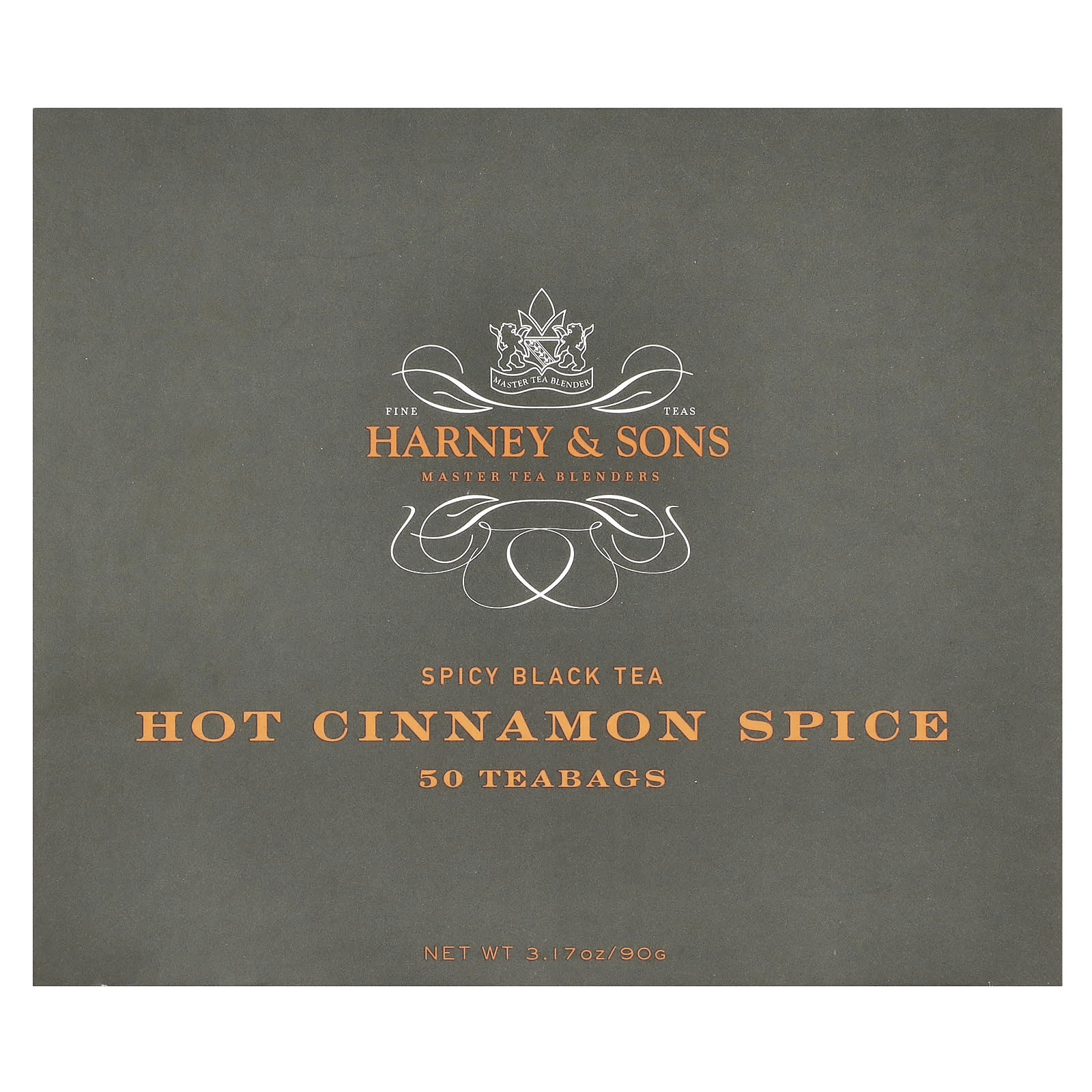 Harney - Sons Пряный черный чай горячая корица 50 чайных пакетиков 90 г 317 унции 1990₽