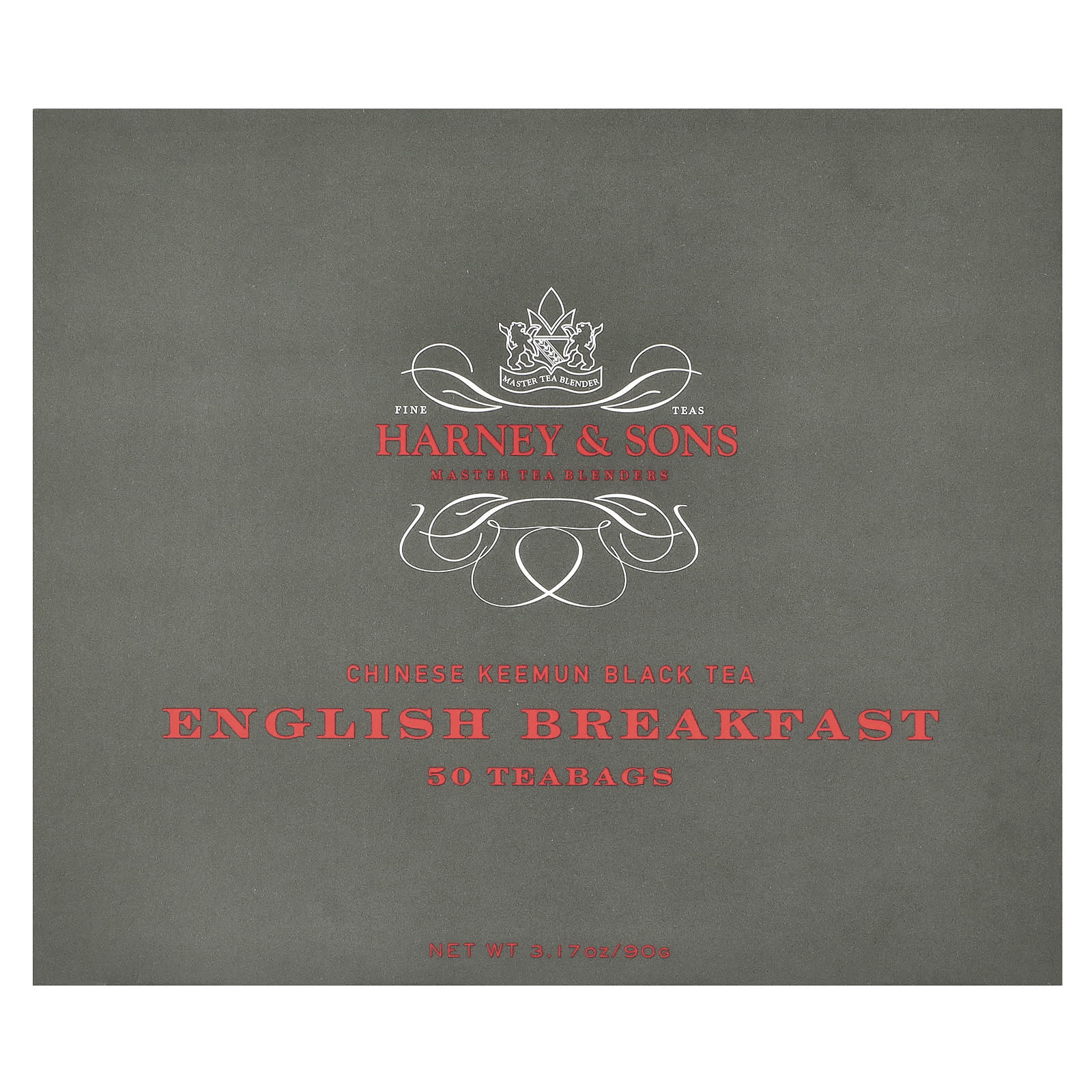 Harney - Sons Китайский черный чай кимун английский завтрак 50 чайных пакетиков 90 г 317 унции 1990₽