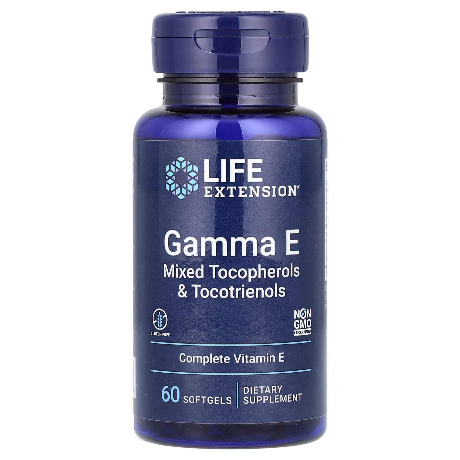 Life Extension Gamma E смесь токоферолов и токотриенолов 60 мягких таблеток 5690₽