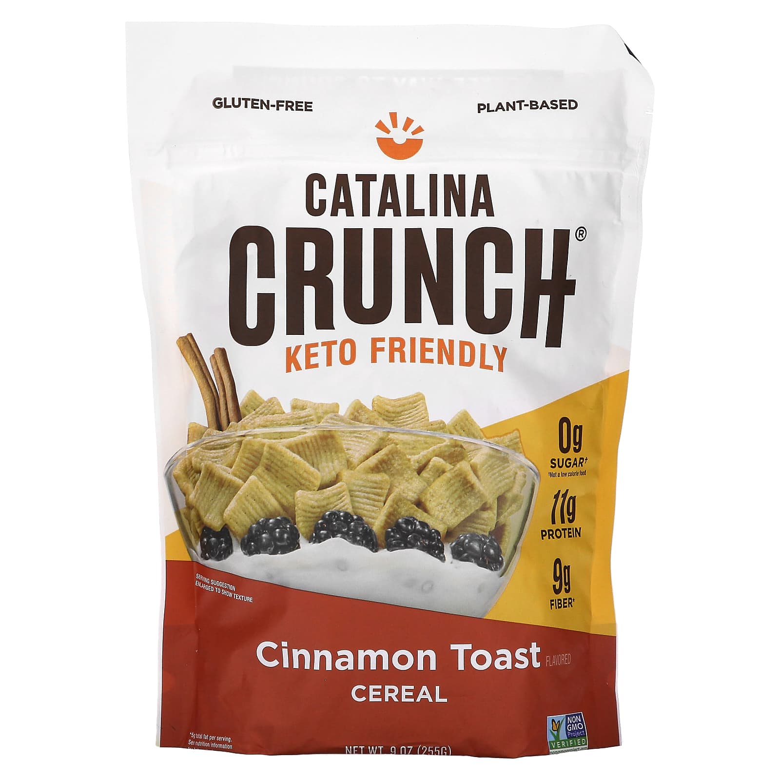 Catalina Crunch Keto Friendly Cereal тосты с корицей 255 г 9 унций 1790₽