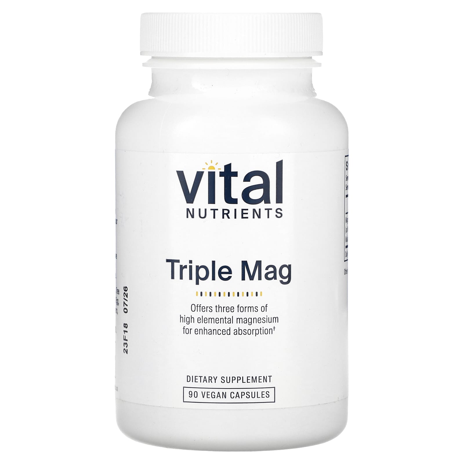 Vital Nutrients Triple Mag 90 веганских капсул 4690₽