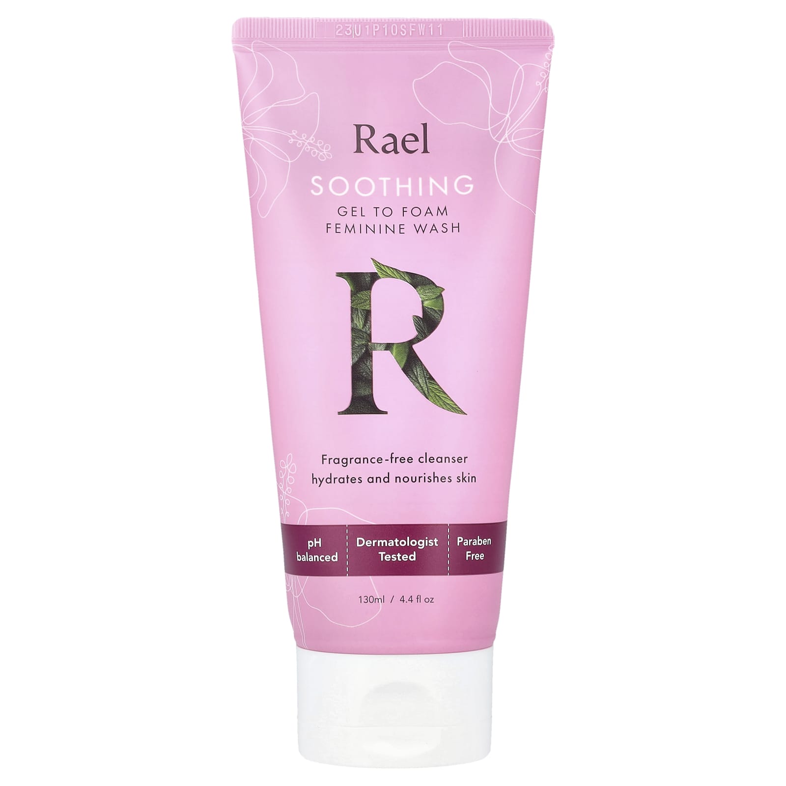 Rael Soothing Gel To Foam Feminine Wash без отдушек 130 мл 44 жидк Унции 2090₽