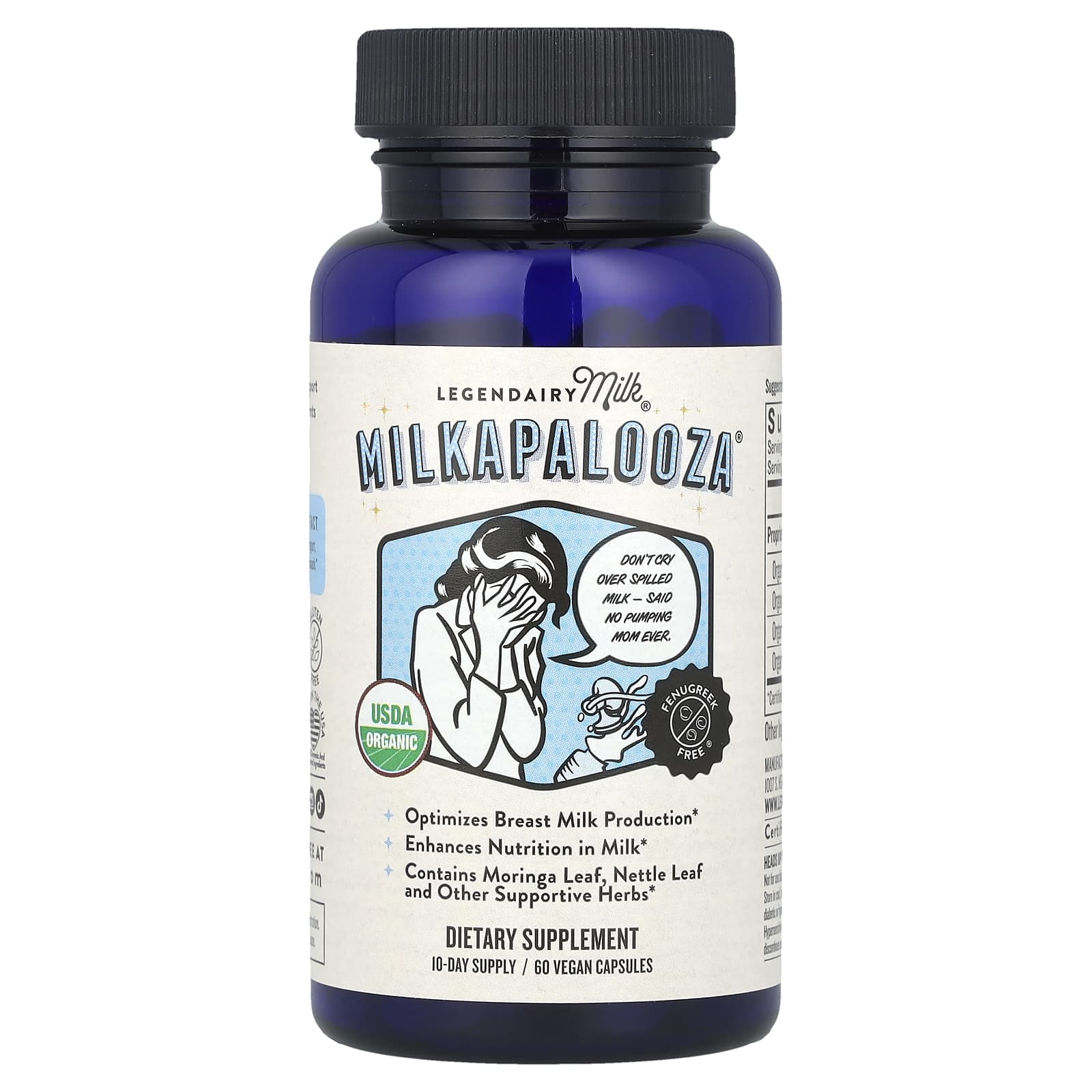 Legendairy Milk, Milkapalooza®, 60 веганских капсул