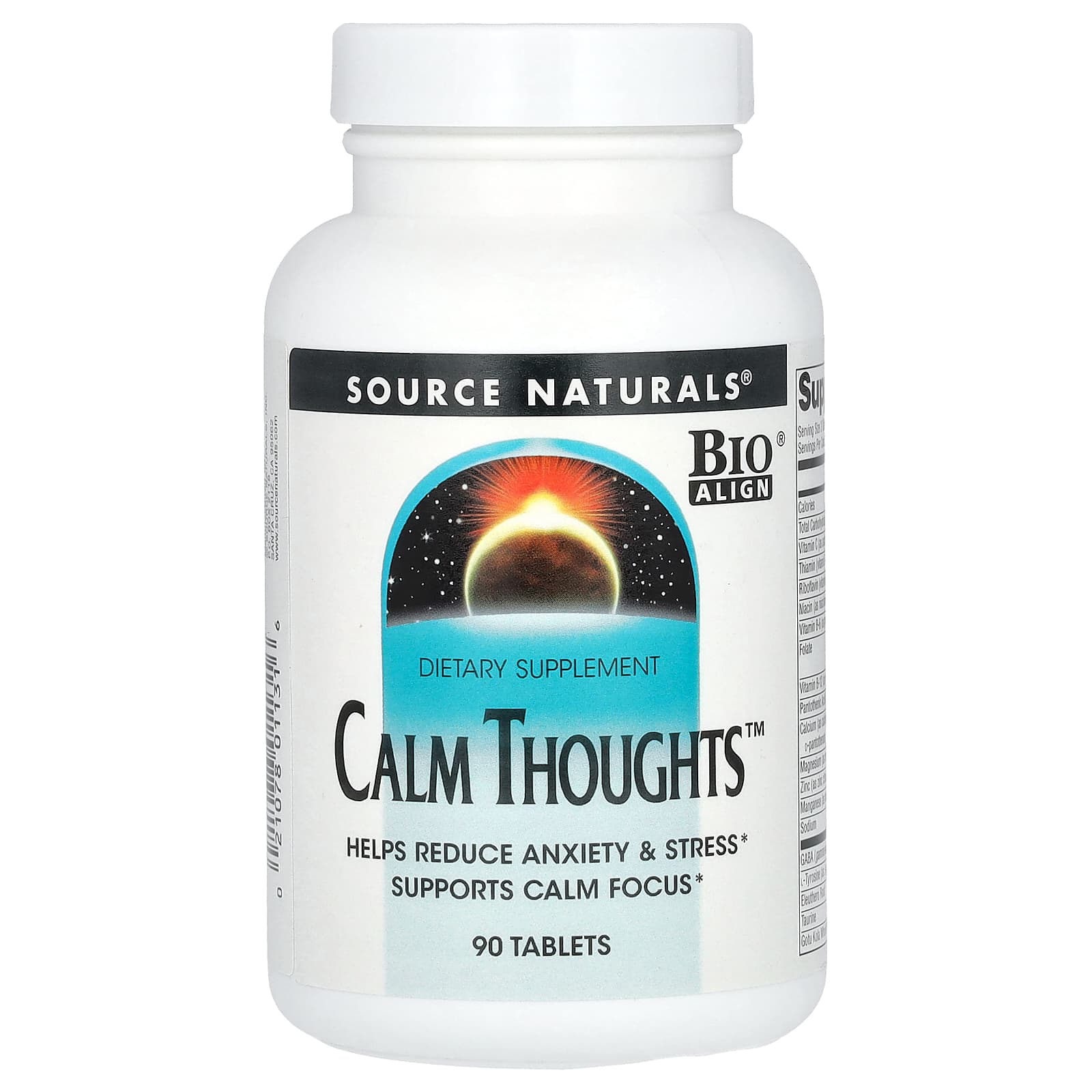 Source Naturals Calm Thoughts 90 таблеток 3290₽