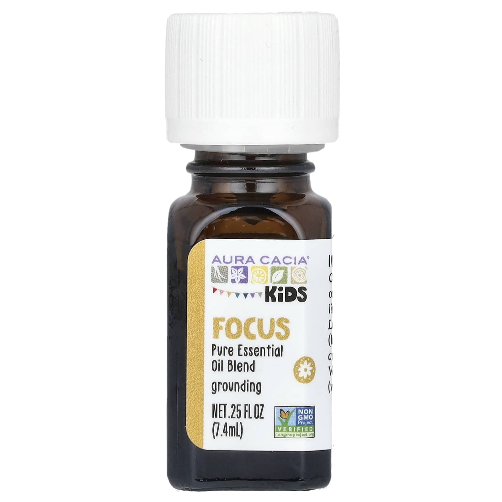 Aura Cacia Kids смесь чистых эфирных масел Focus 74 мл 025 жидк Унции 1790₽