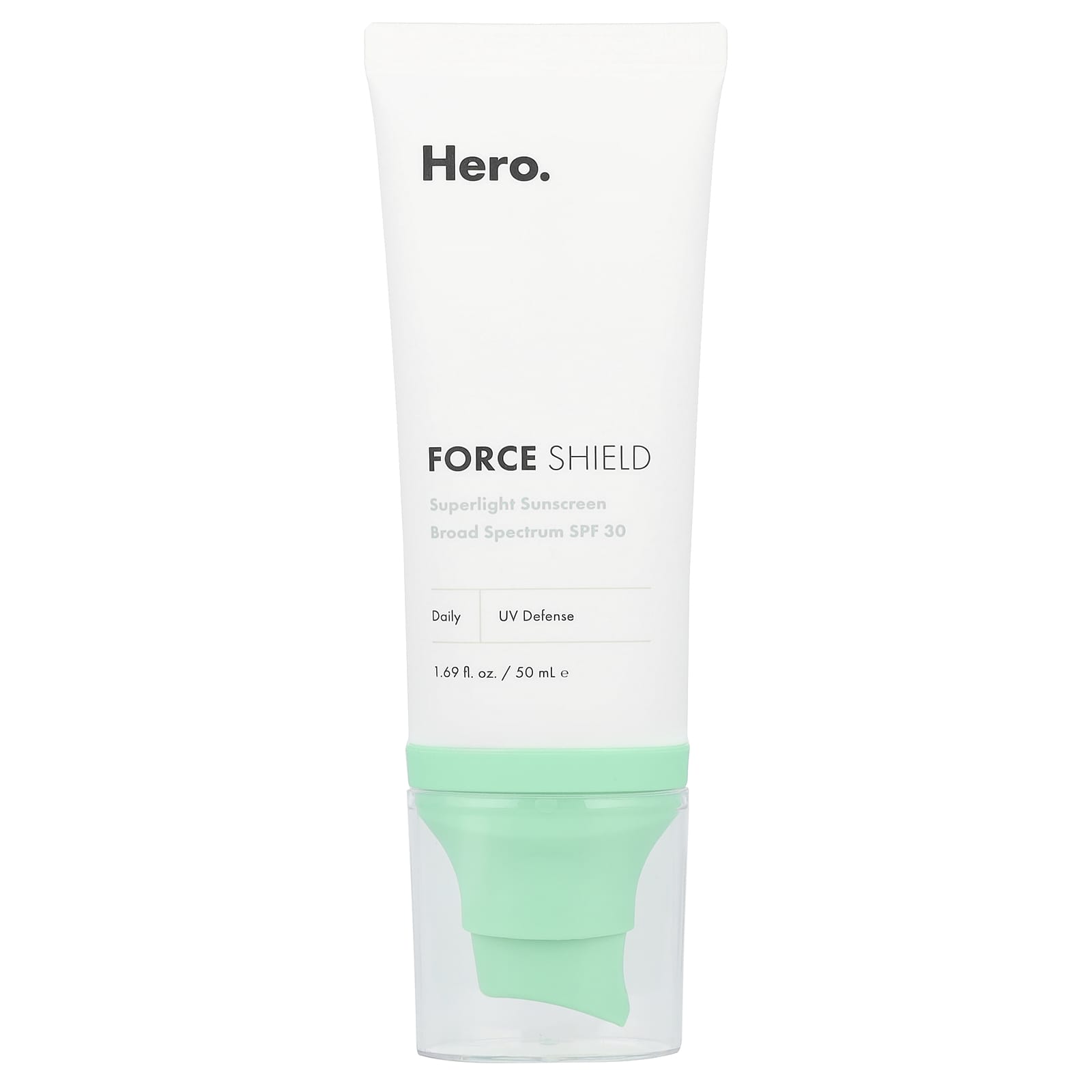 Hero Cosmetics Force Shield сверхлегкое солнцезащитное средство SPF 30 50 мл 169 жидк Унции 3790₽