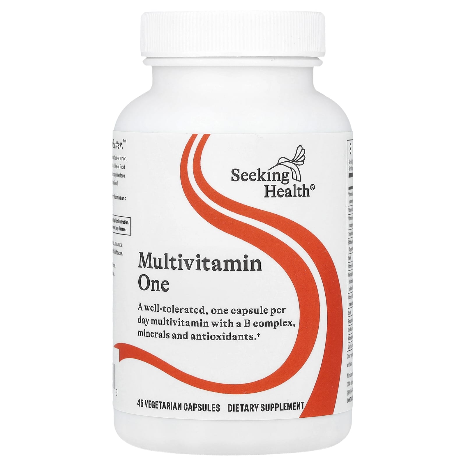 Seeking Health Optimal Multivitamin Methyl One с L-5-МТГФ и метилом B12 45 вегетарианских капсул 6690₽