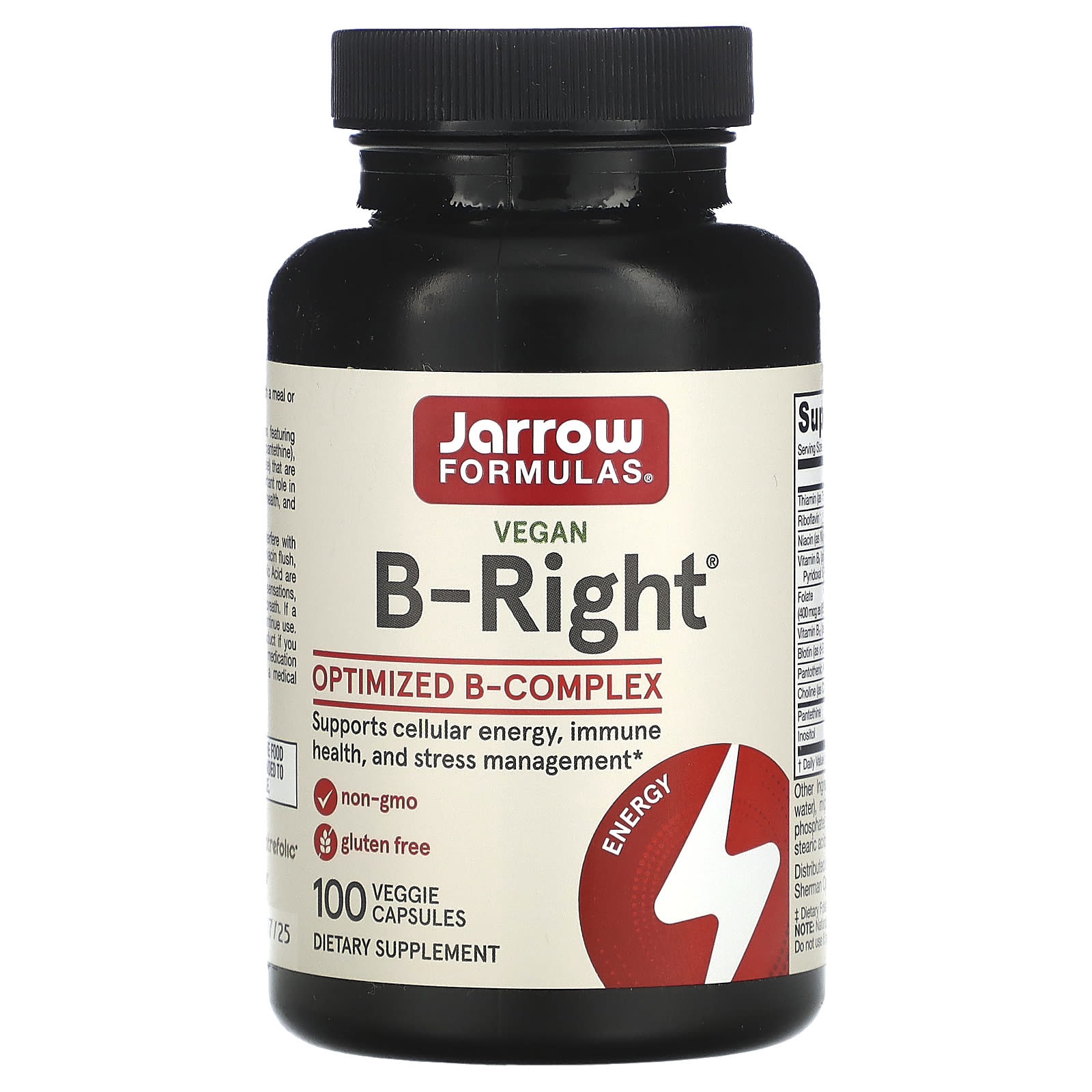 Jarrow Formulas B-Right 100 растительных капсул 4390₽